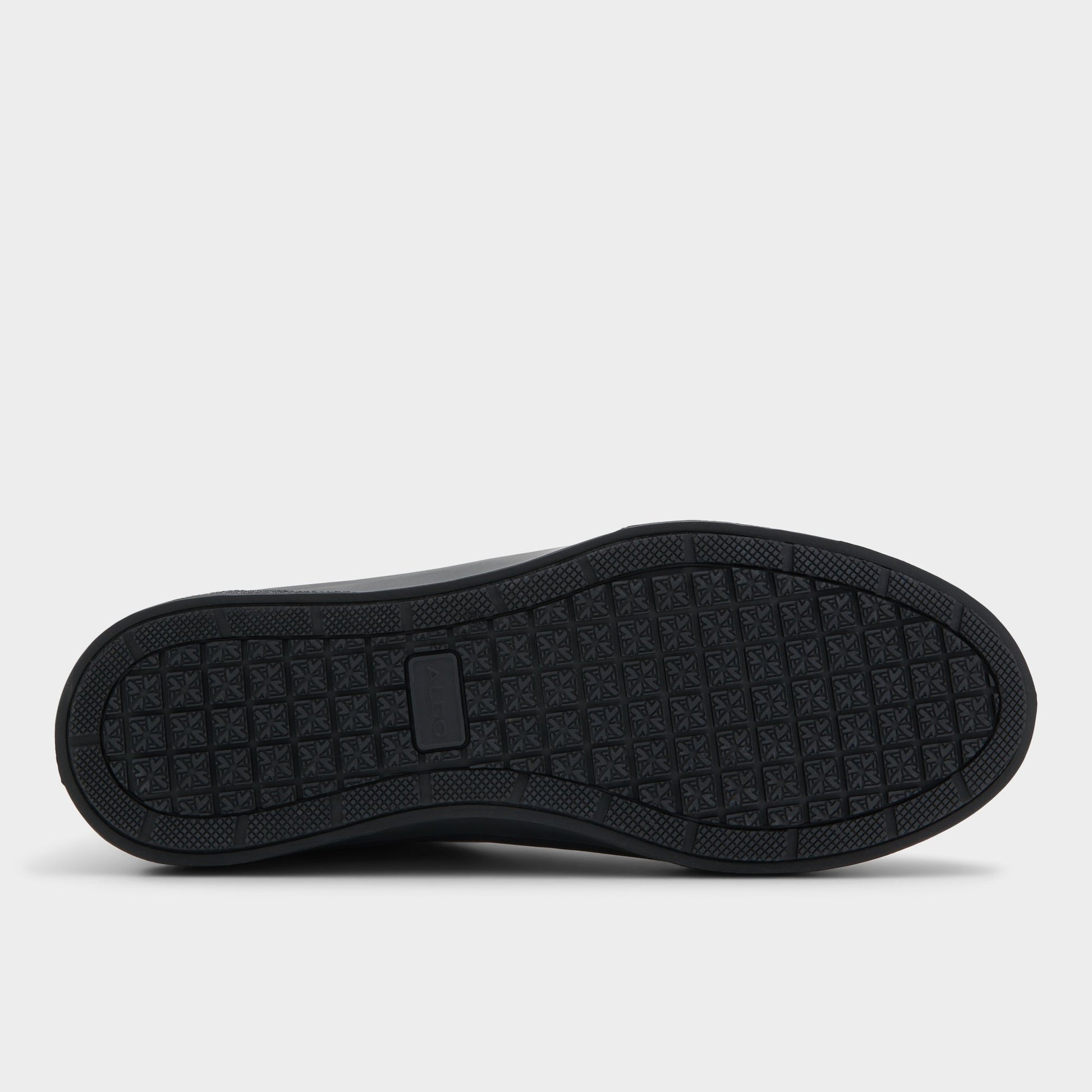 View of Black Dusker Lace-up boot's sole