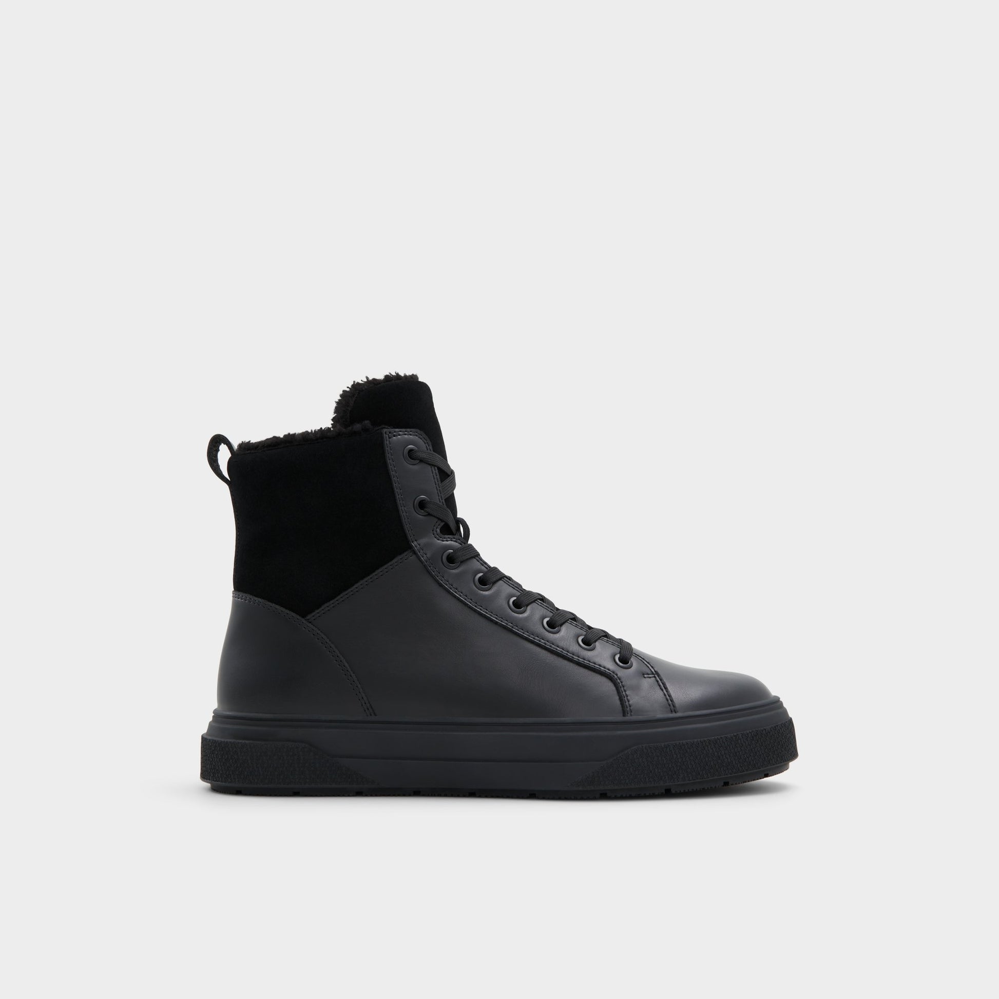 Main View of Black Dusker Lace-up boot for Mens