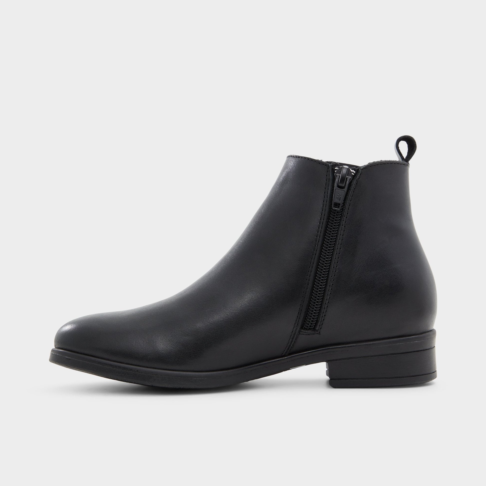 Side view of Black Wicoenia Chelsea boot