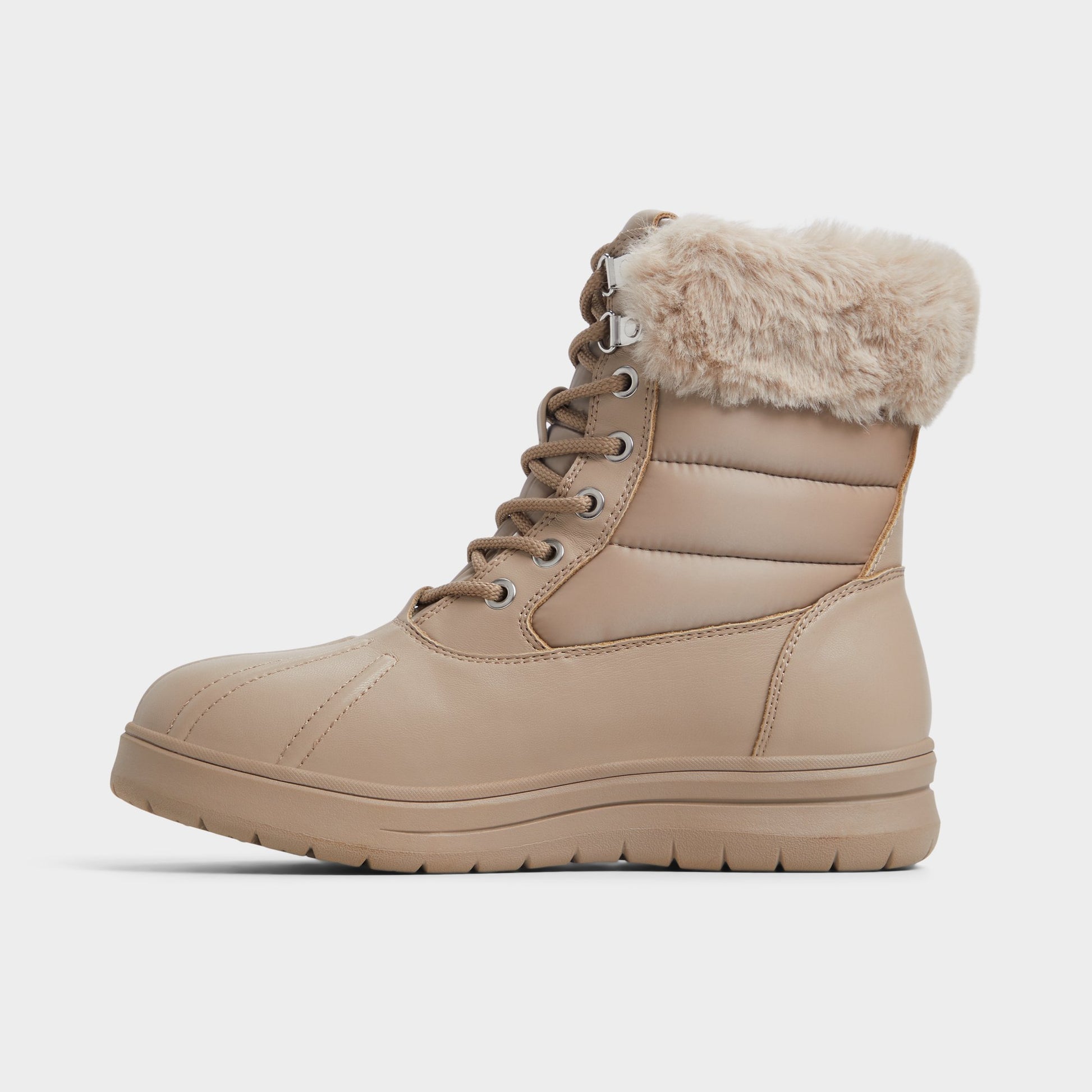 Side view of Light Beige Chilly
