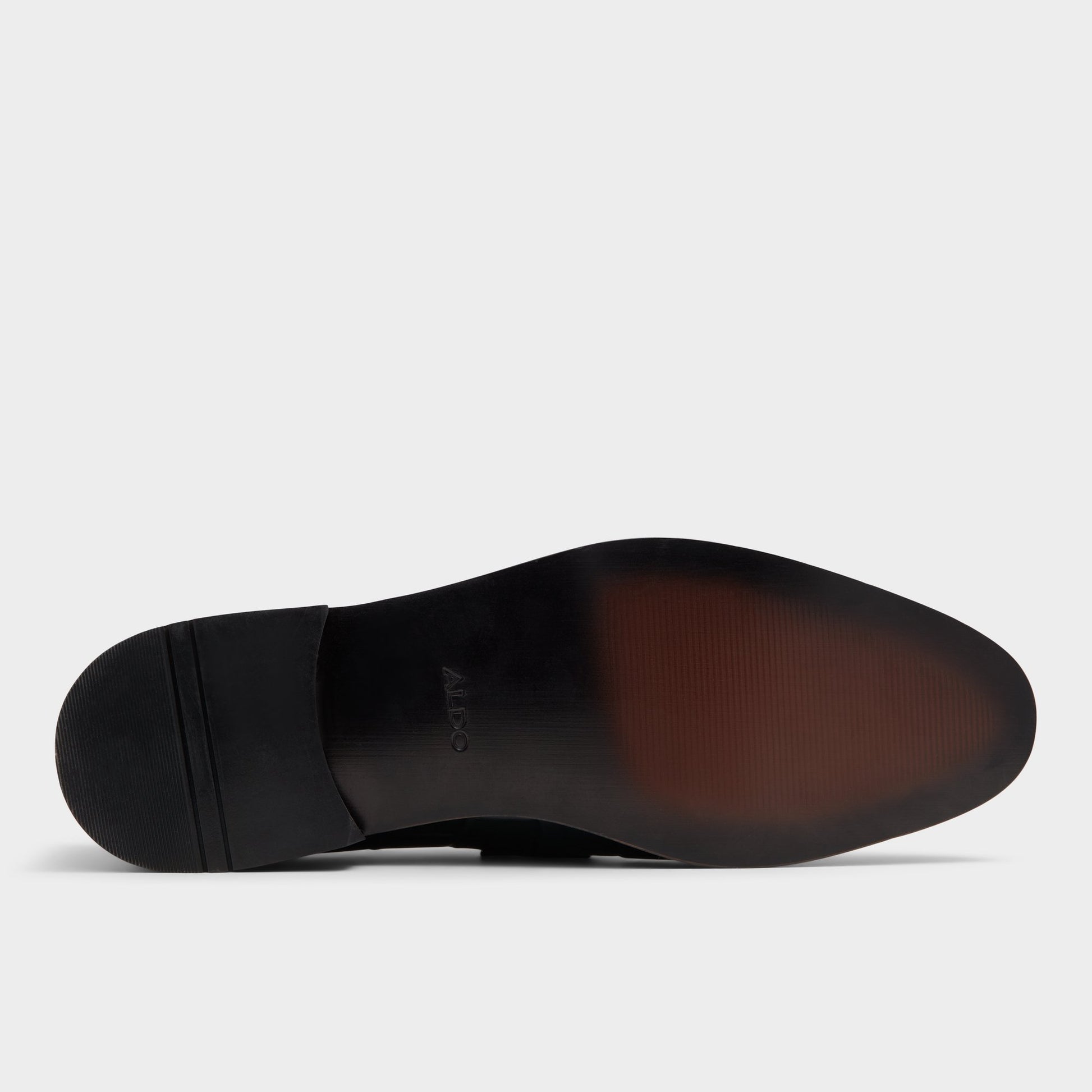 View of Khaki Liari Loafer's sole