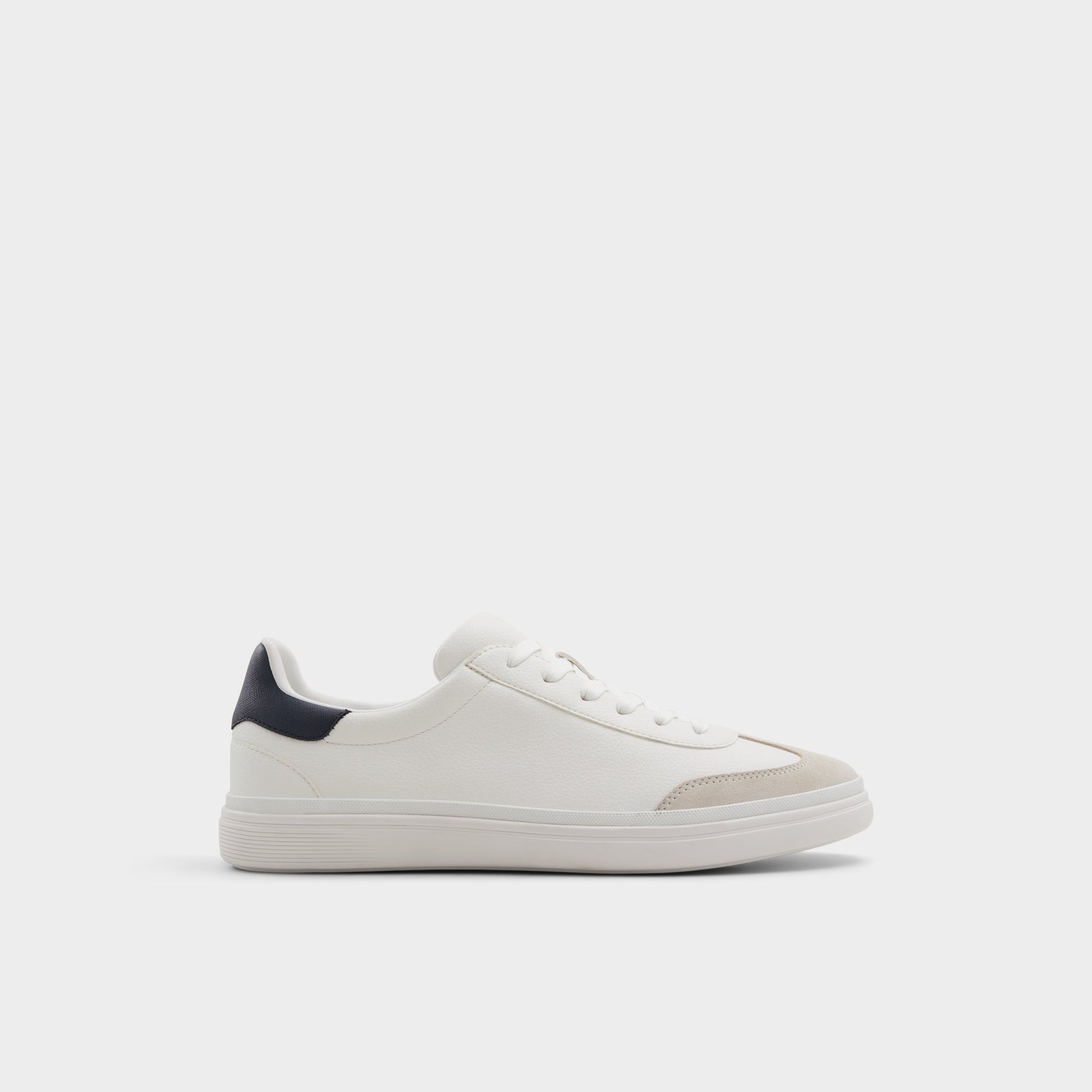 Main View of White Lido Low top sneaker for Mens