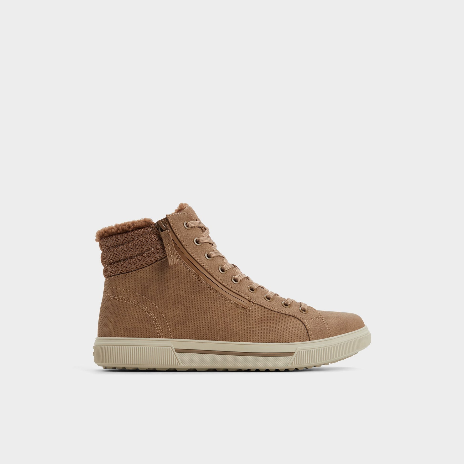 Vue principale de Beige Preralithh-l Botte lacée pour Hommes