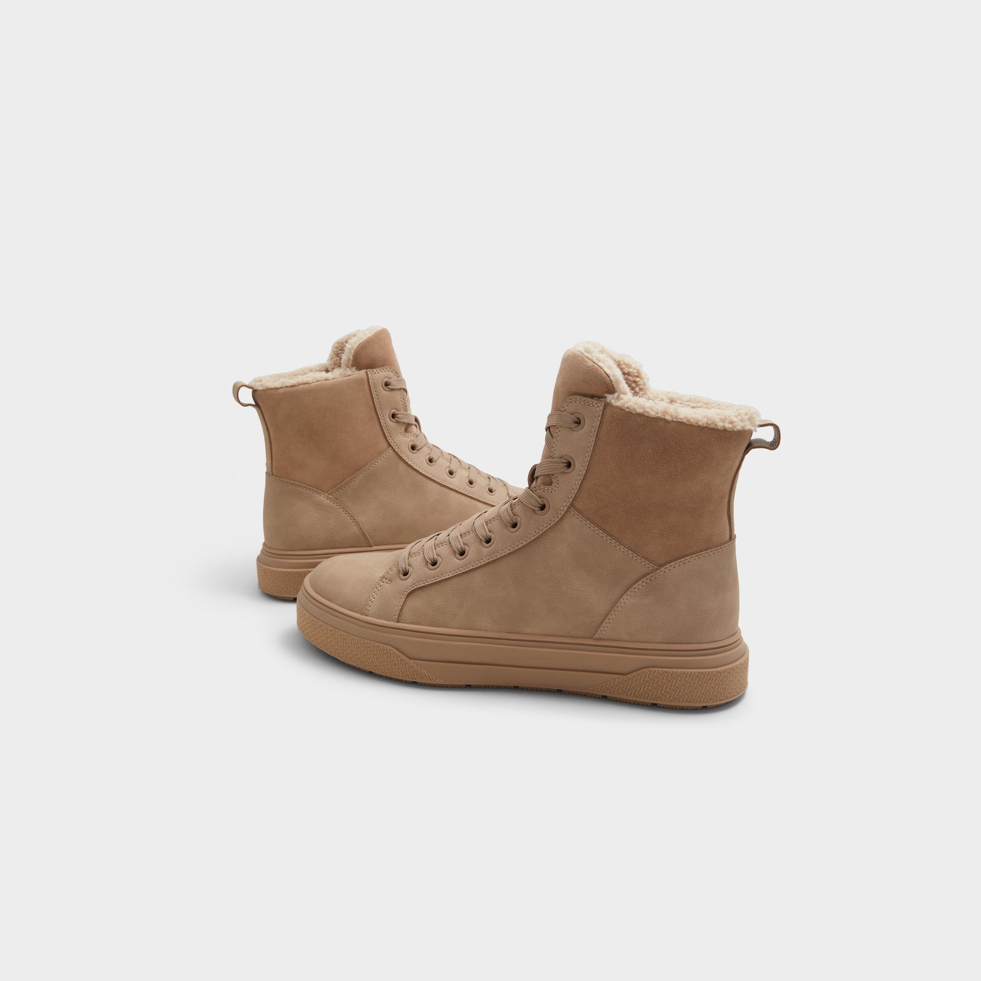 Highlighted view of a pair of Light Brown Dusker Lace-up boots