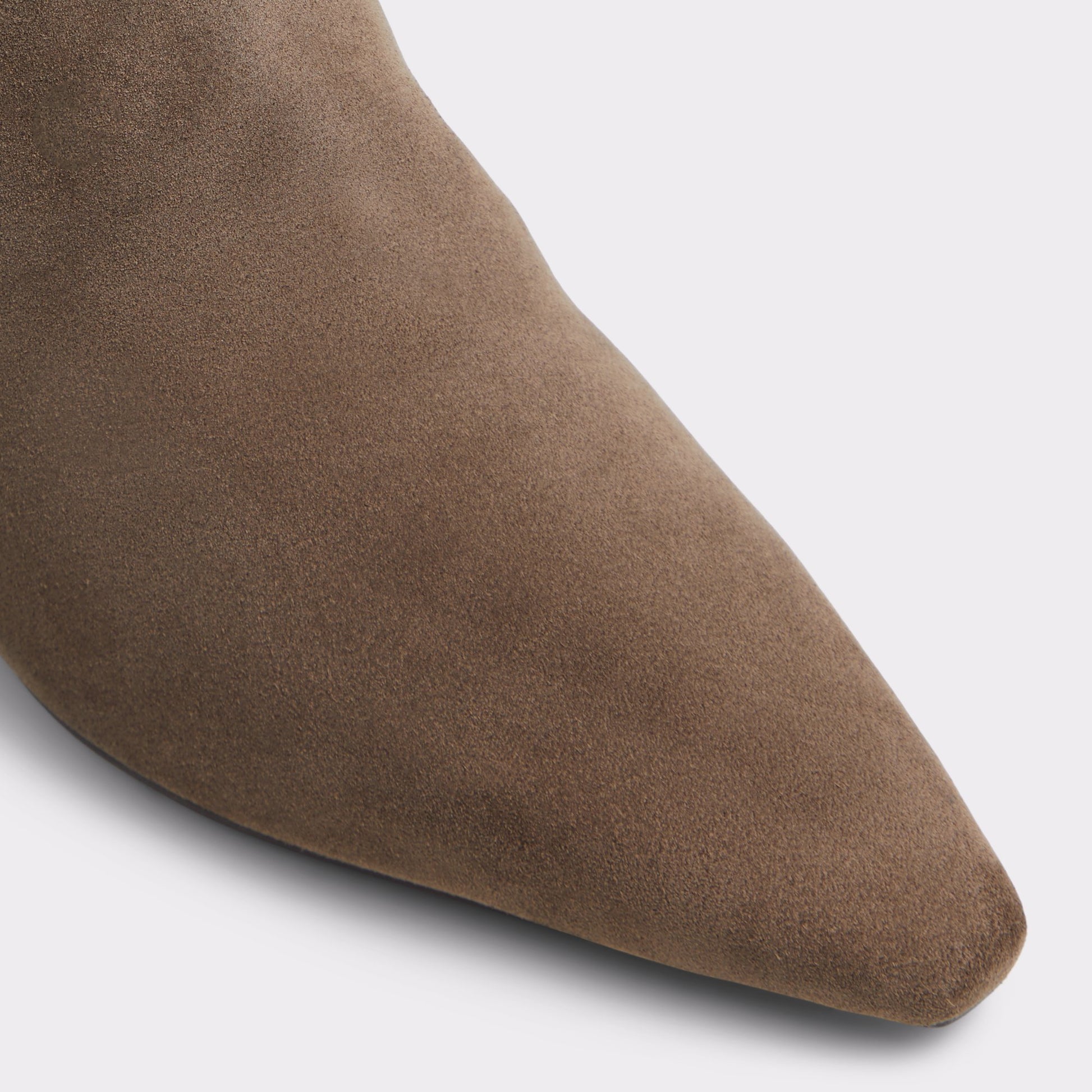 Close-up of the Other Brown Muttsee Knee-high boot