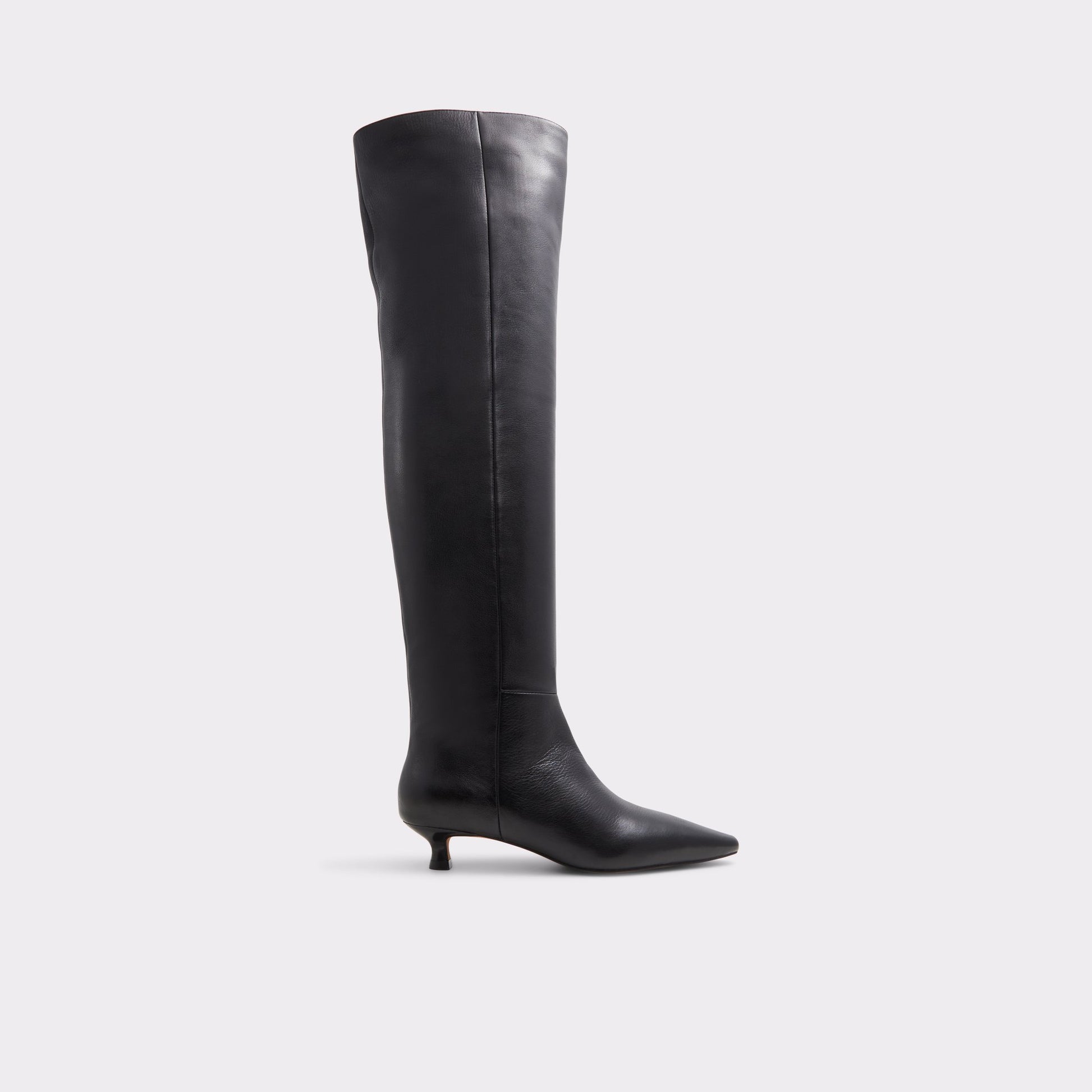 Main View of Black Muttsee Over-the-knee boot for Womens