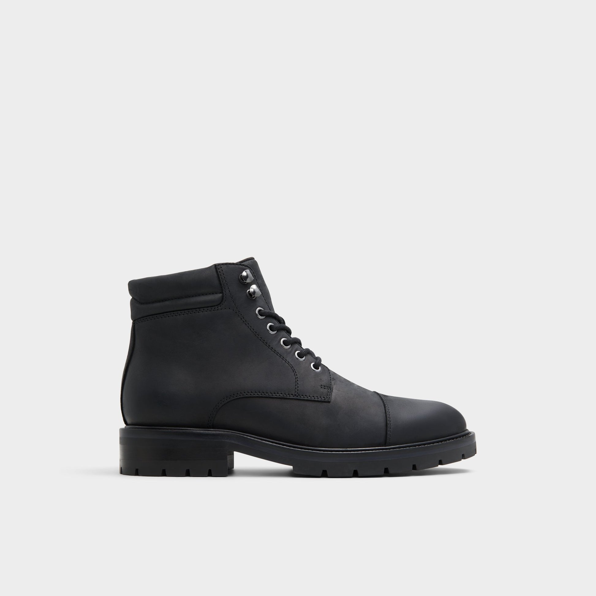 Main View of Black Darionn Lace-up boot for Mens