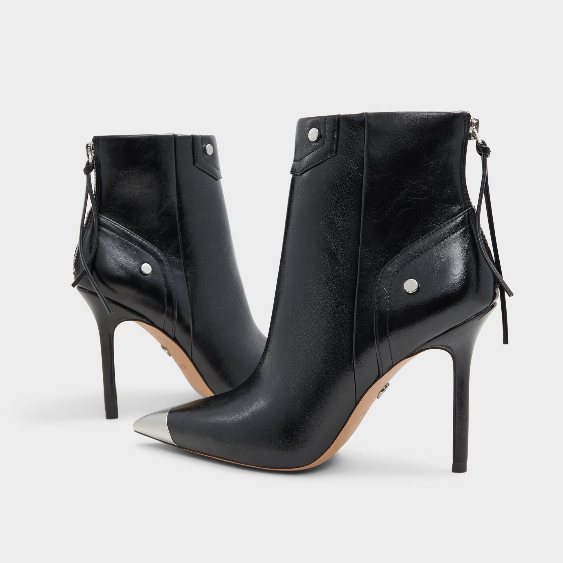 Highlighted view of a pair of Black Nilita Ankle boots