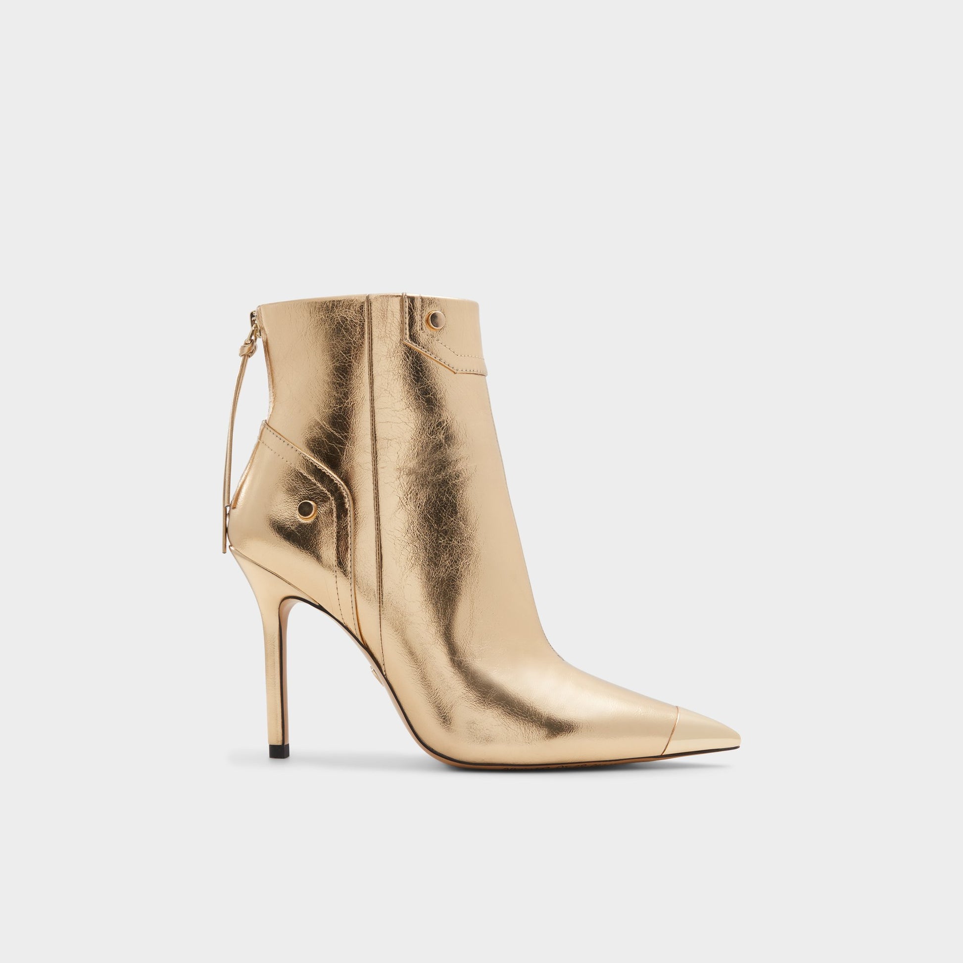 Main View of Gold Nilita Ankle boot for Womens