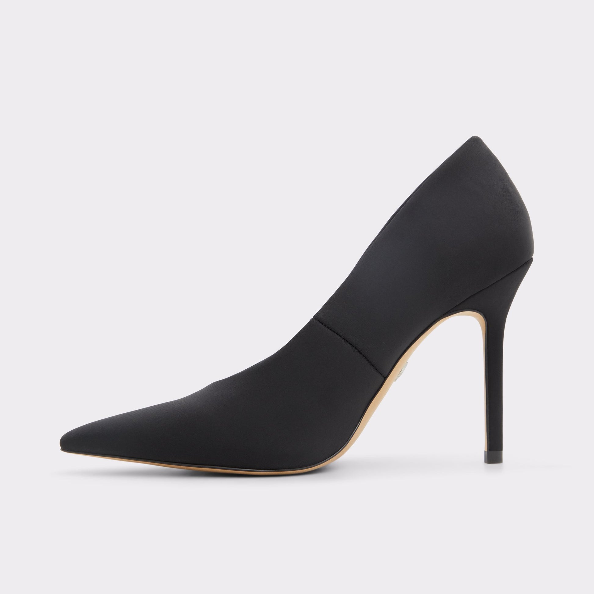 Side view of Black Lessy Pump