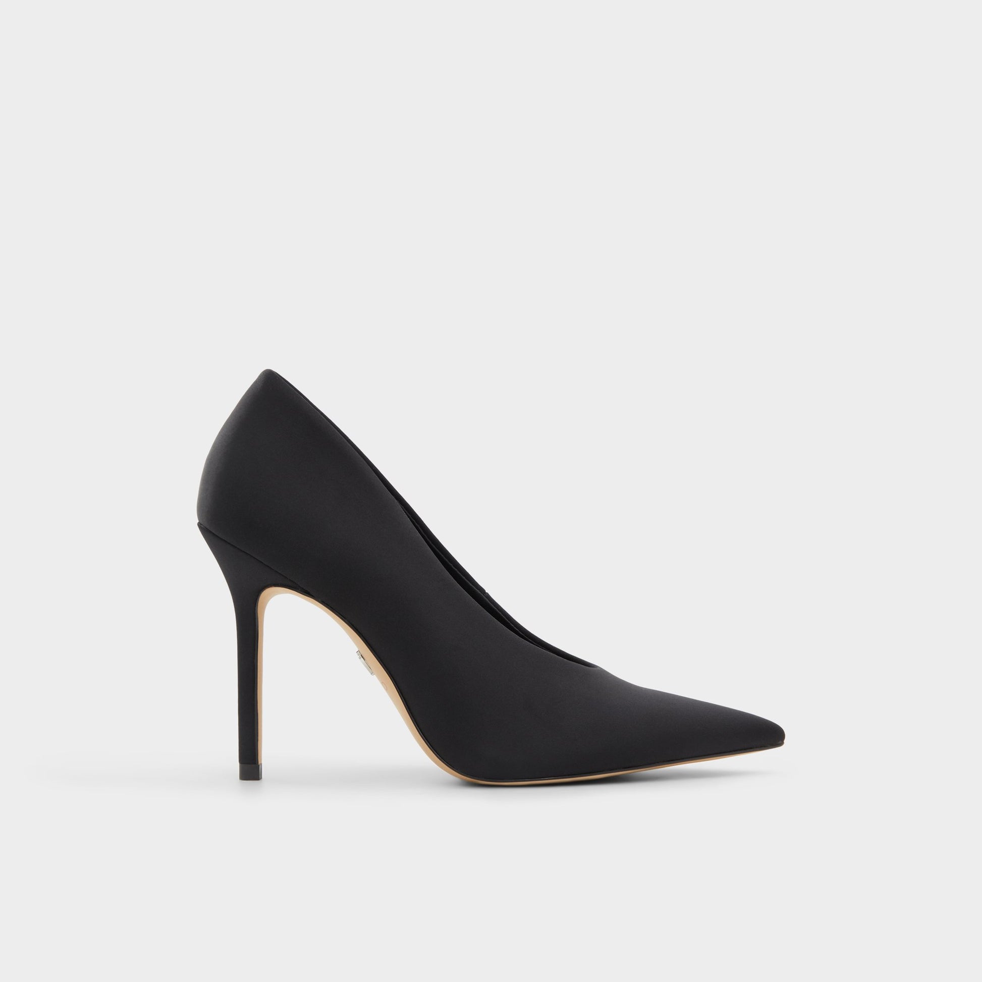 Main View of Black Lessy Pump for Womens