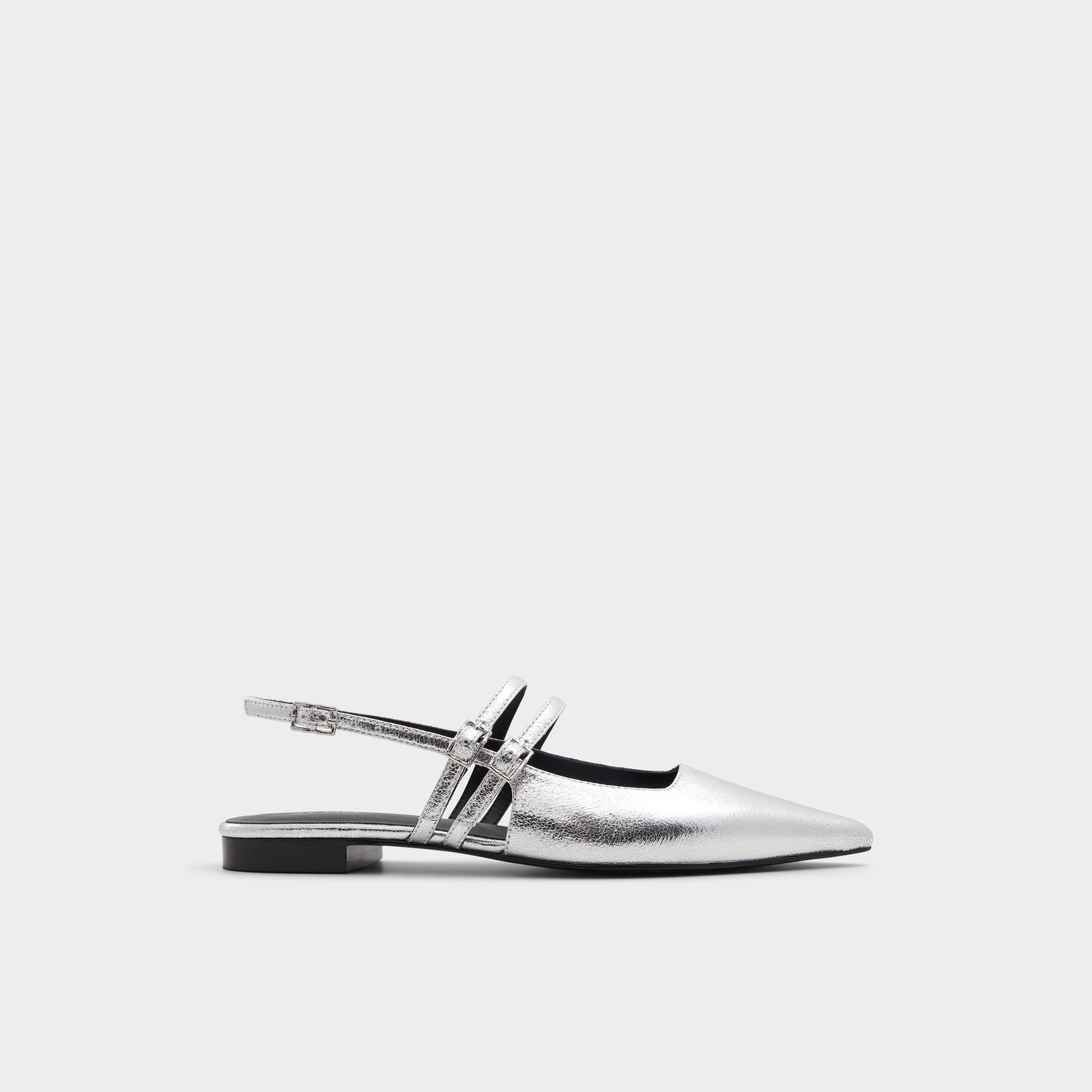 Main View of Silver Tossa Slingback ballet flat for Womens