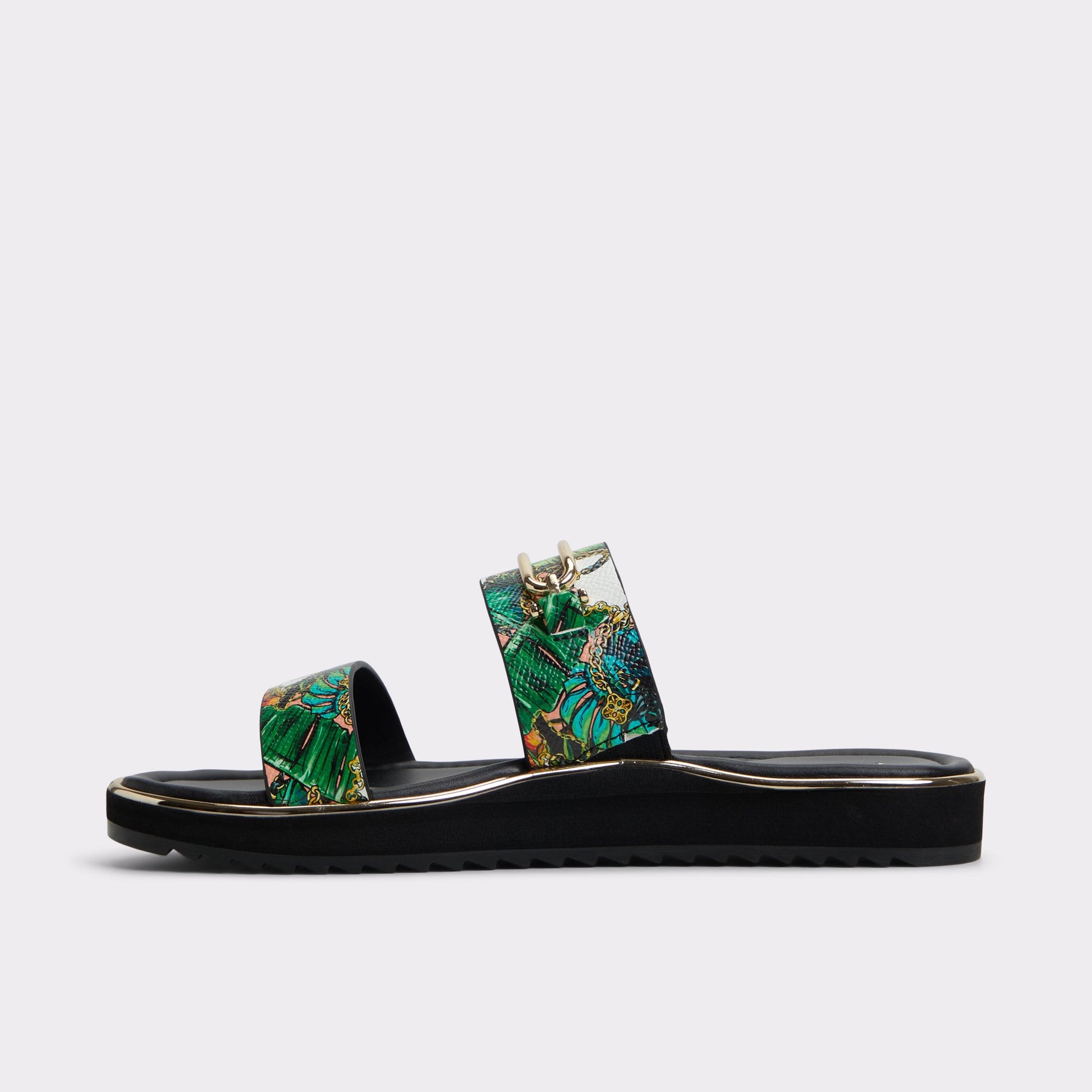 Side view of Other Miscellaneous Lagoon Strappy flat sandal