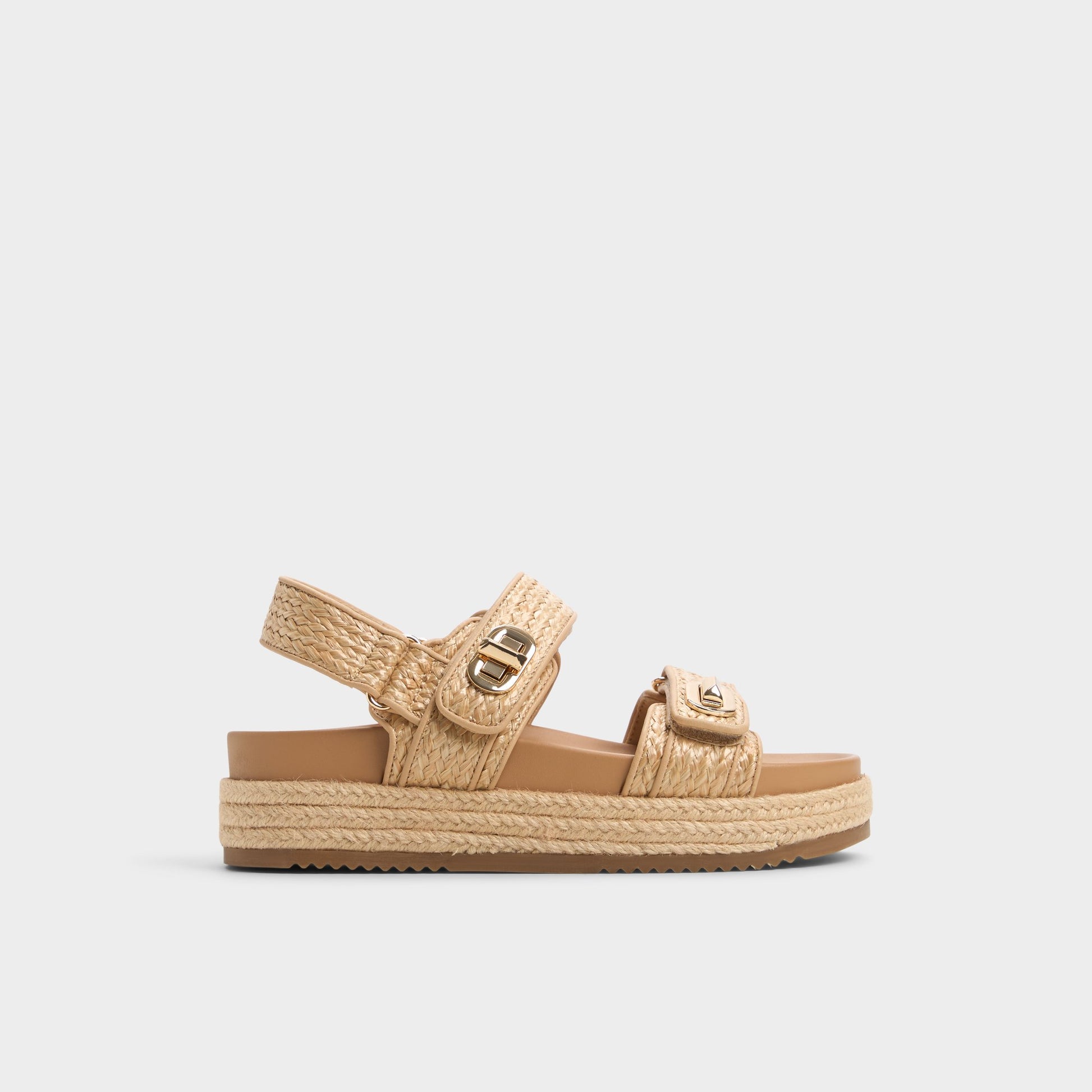 Main View of Open Natural Sunhaven Footbed sandal for Womens
