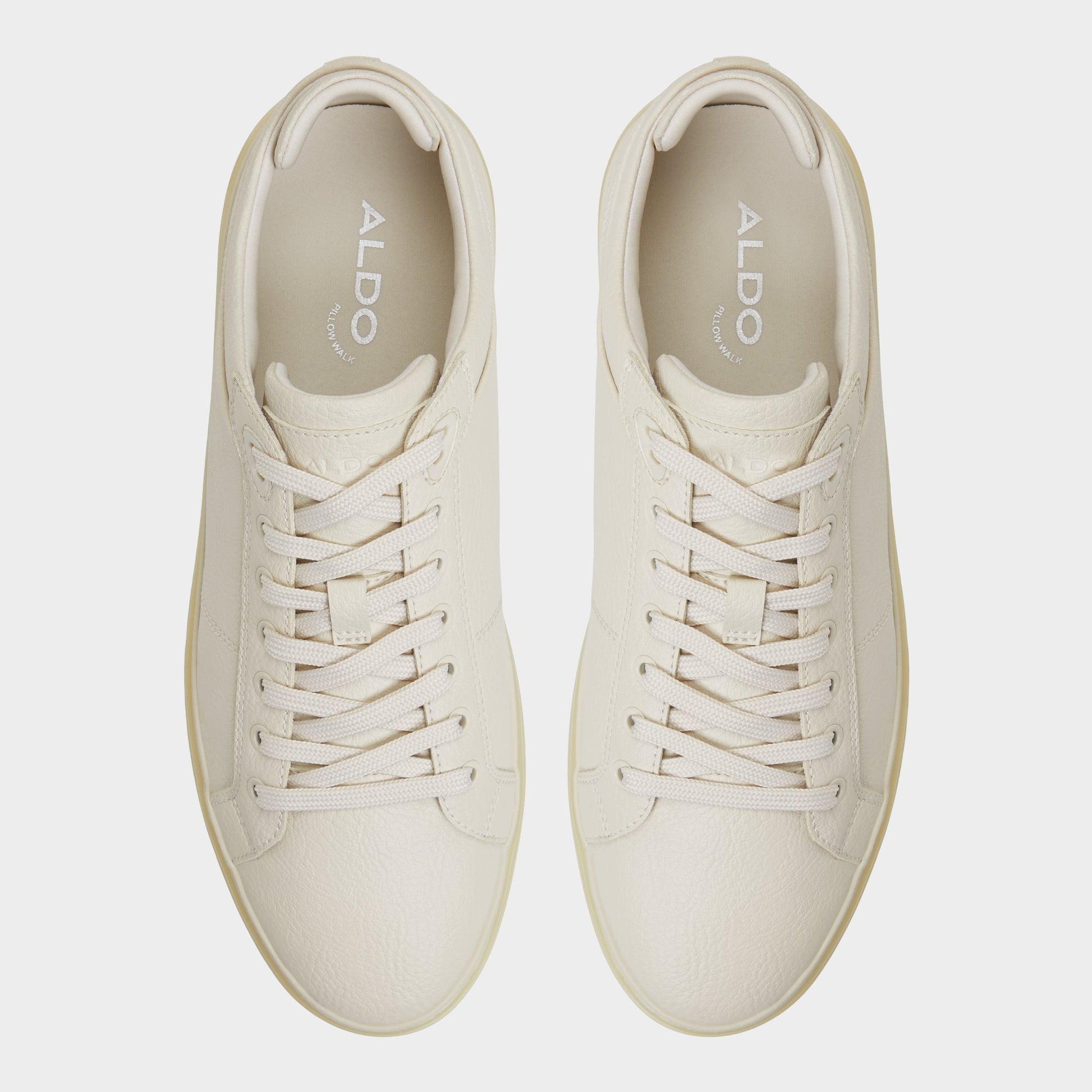 Top-down view of the Grey Multi Finespec Low top sneaker