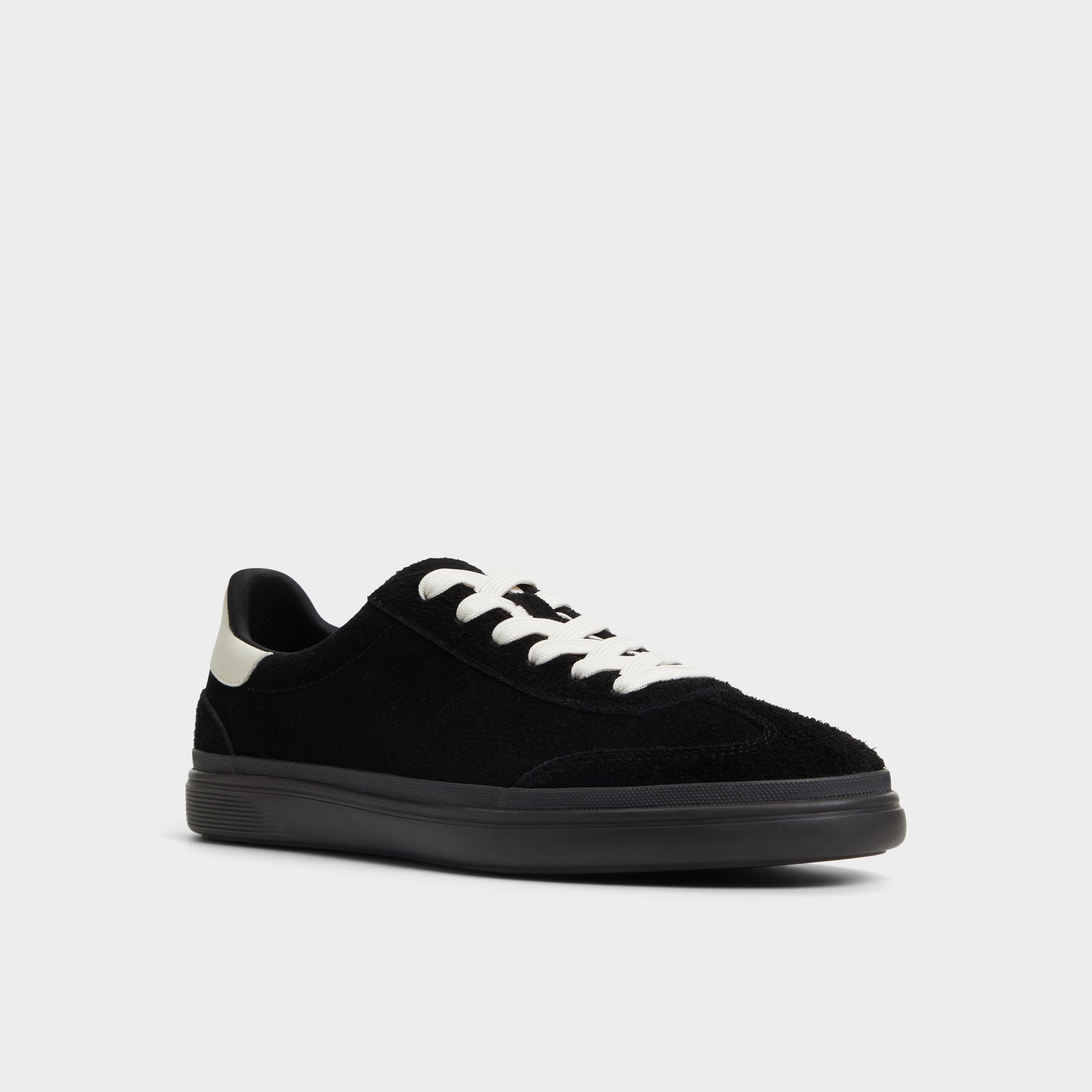 Three-quarter angle of Other Black Lido Low top sneaker's front side