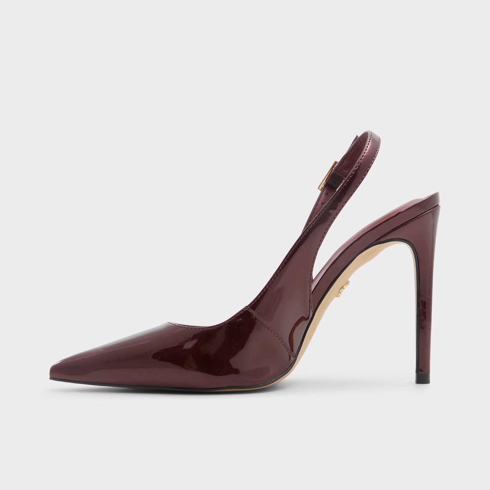 Side view of Bordo Stessysling Slingback heel