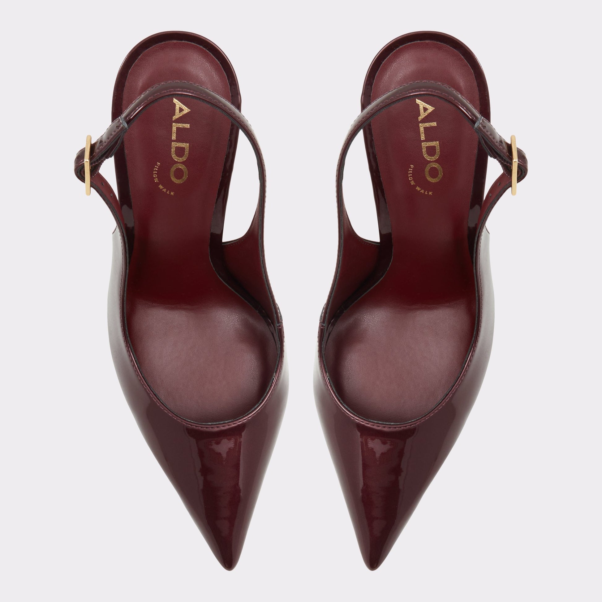 Top-down view of the Bordo Stessysling Slingback heel