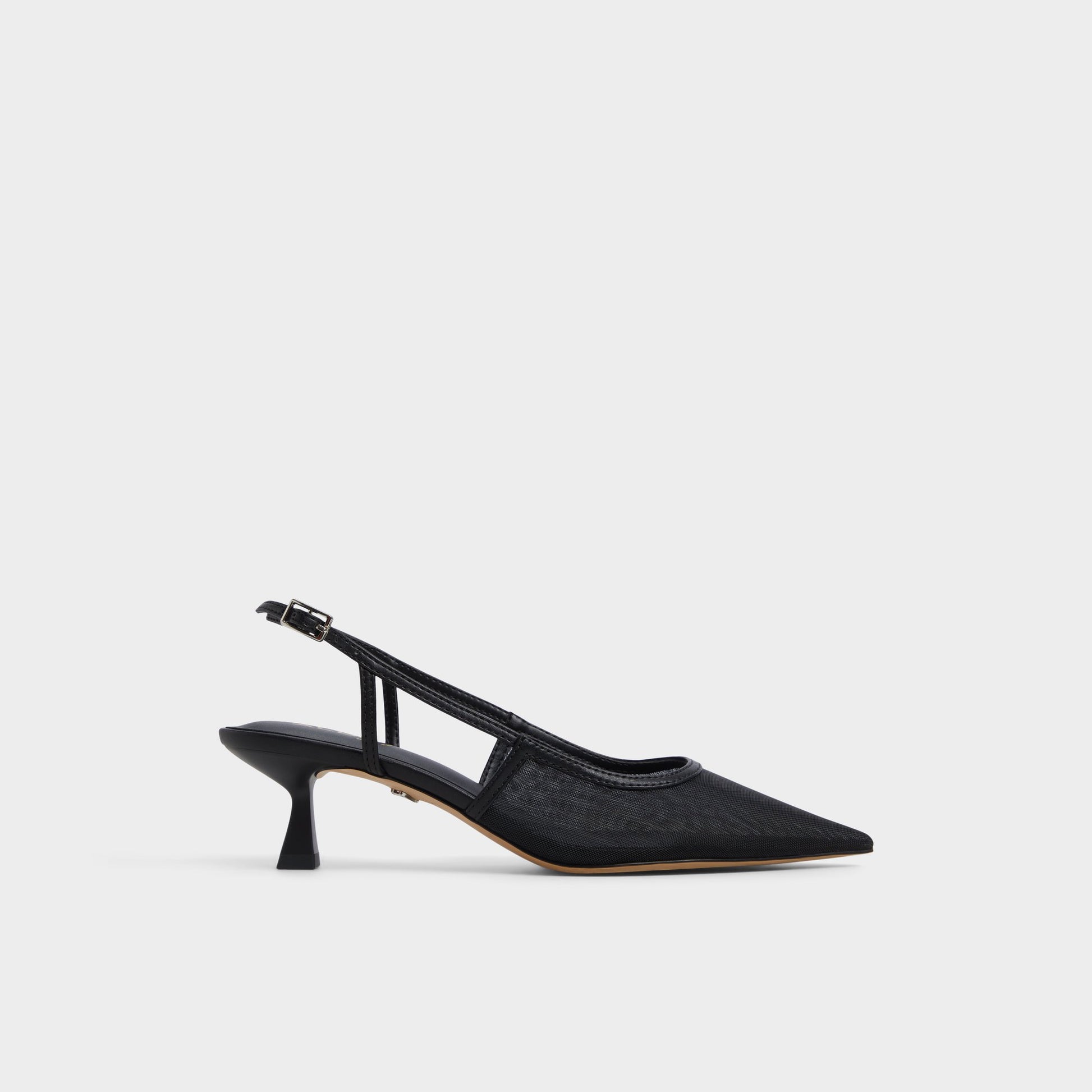 Main View of Black Maxina Slingback heel for Womens