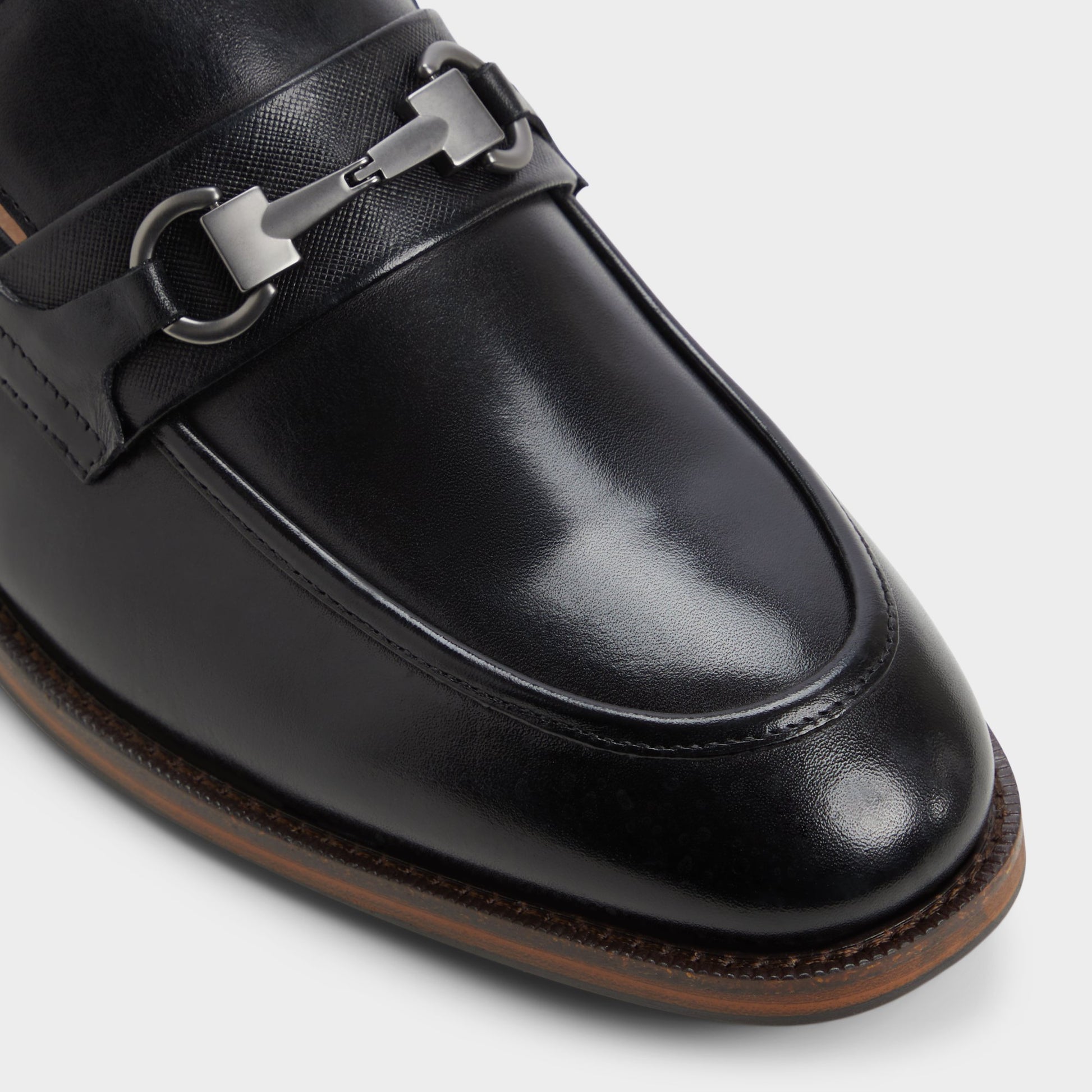 Close-up of the Black Bornes Loafer