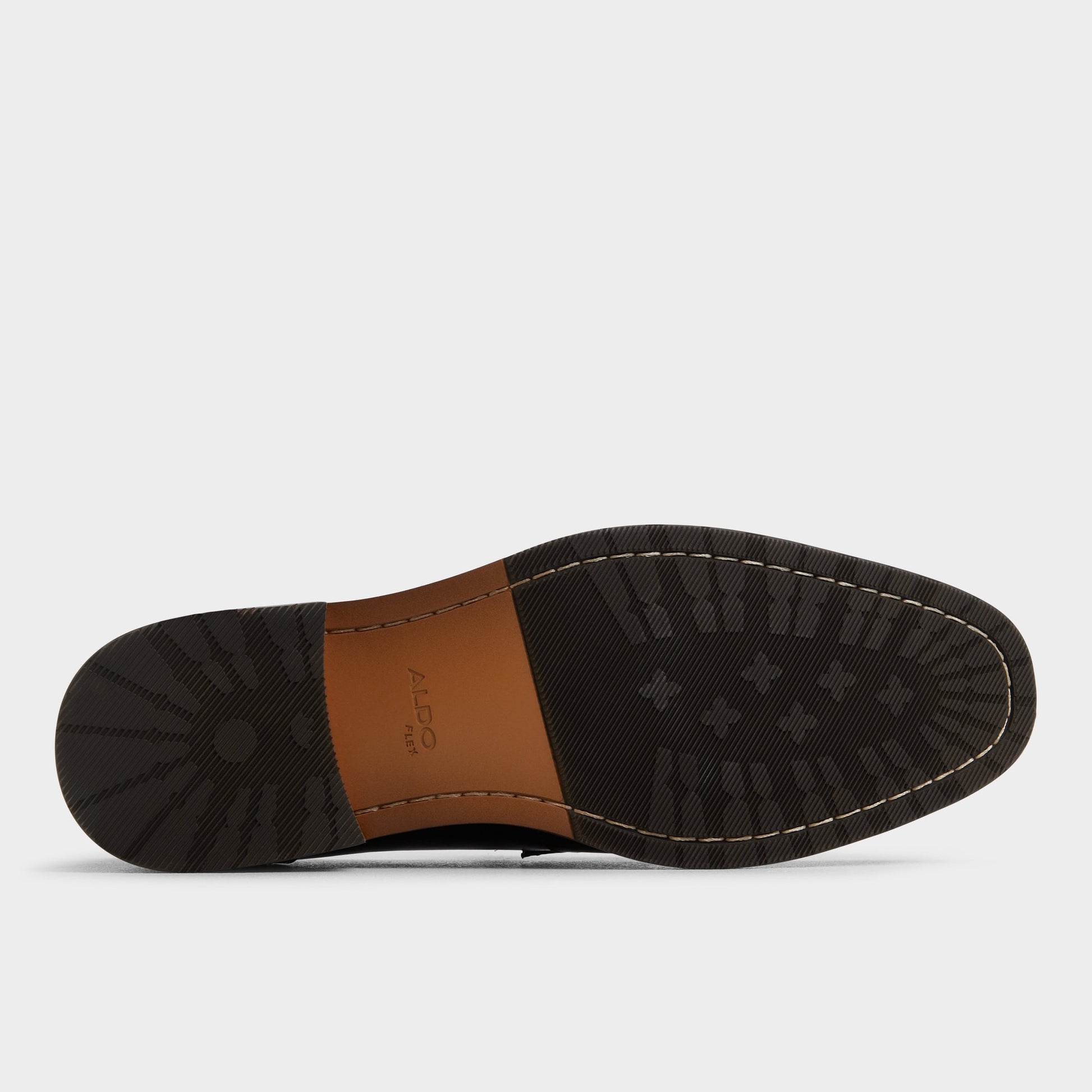 View of Black Bornes Loafer's sole