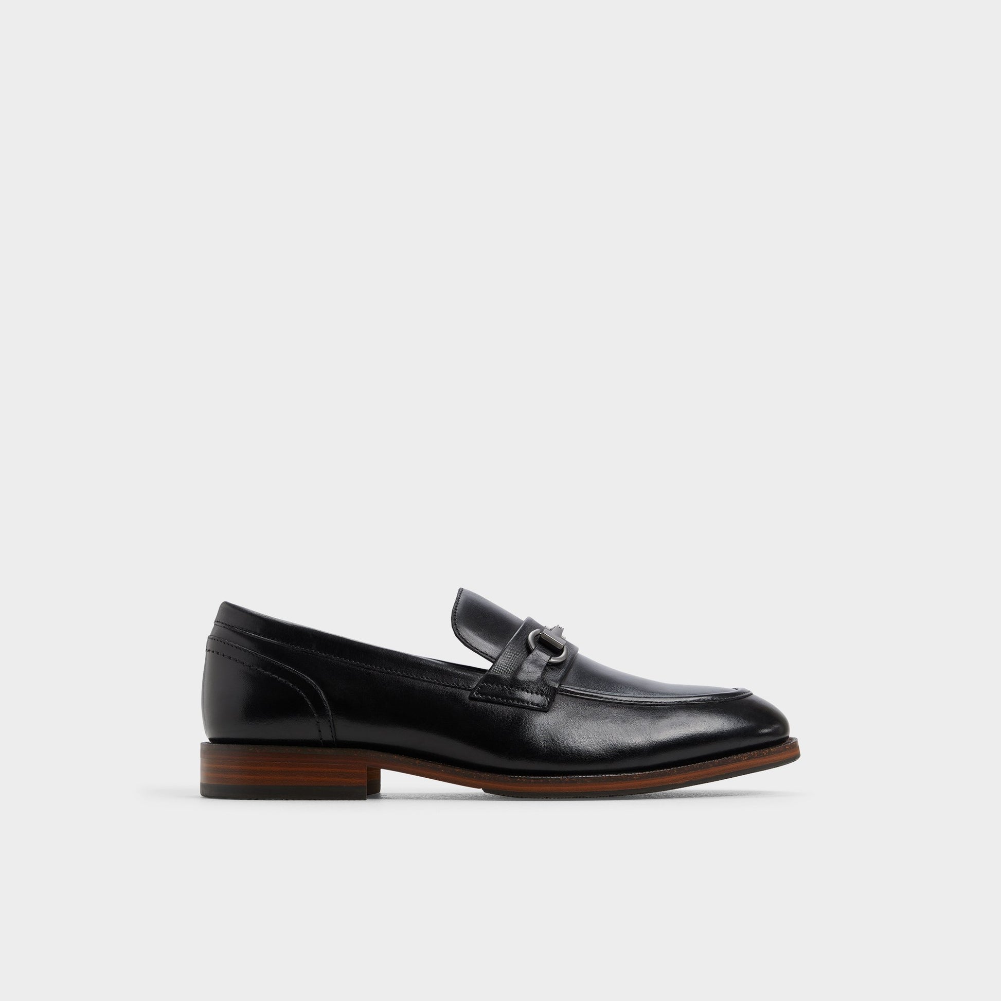 Main View of Black Bornes Loafer for Mens