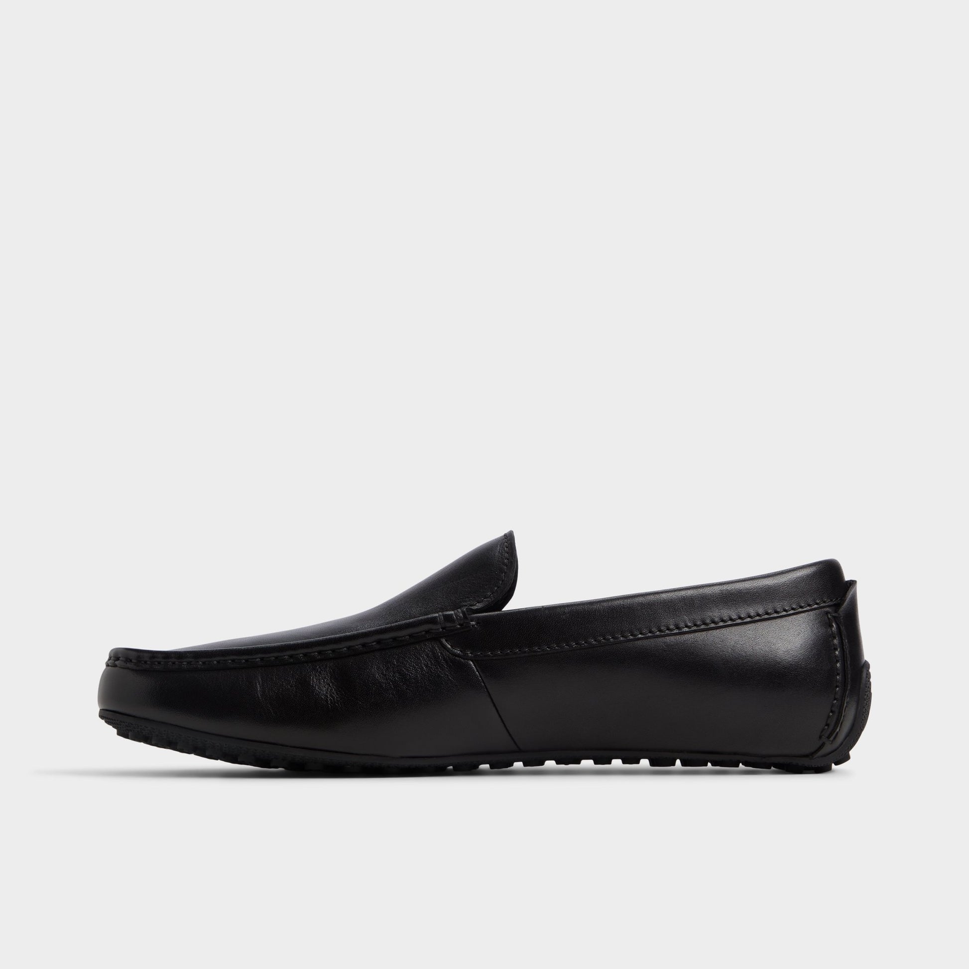 Side view of Black Ederrac Driving shoe