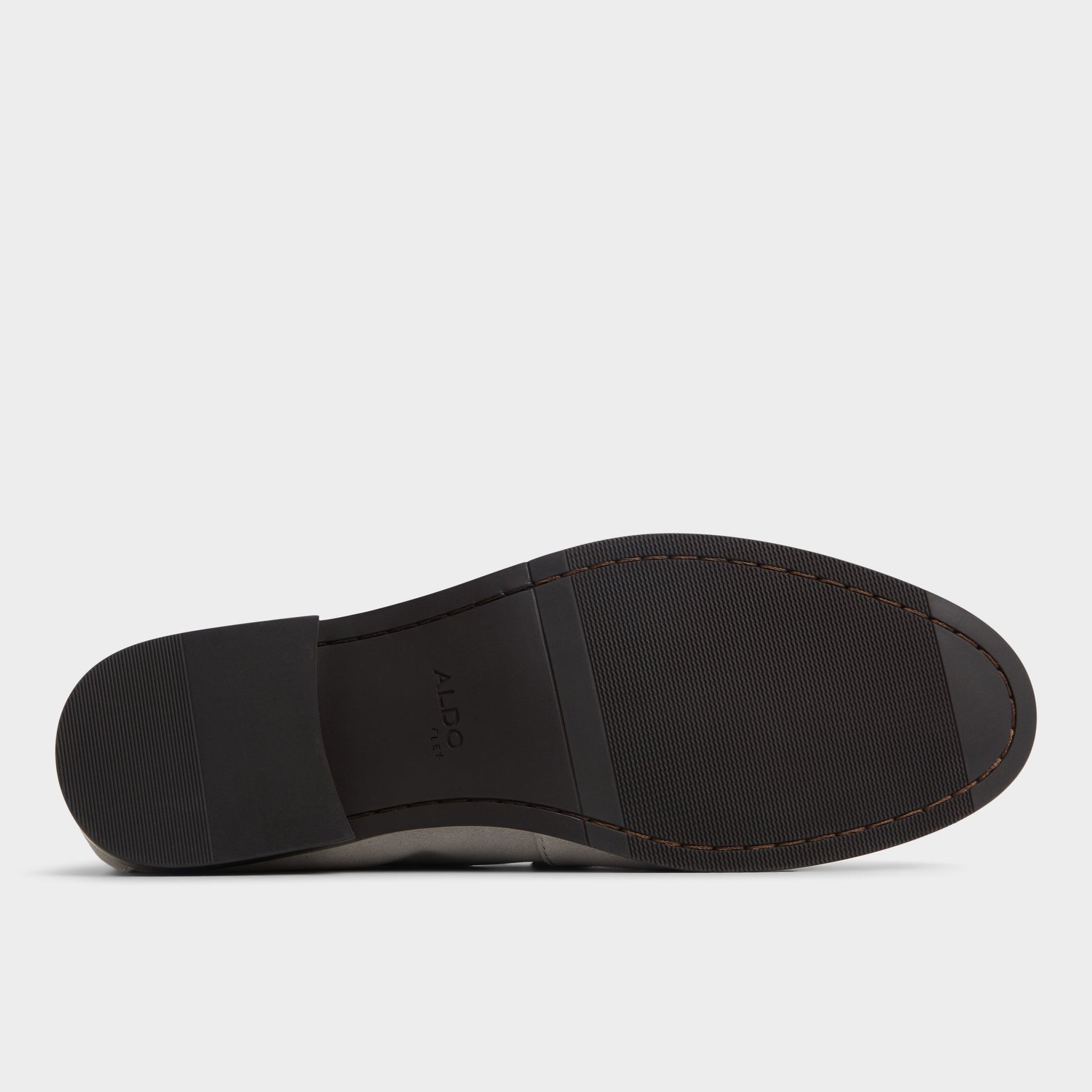 View of Light Grey Journey Loafer's sole