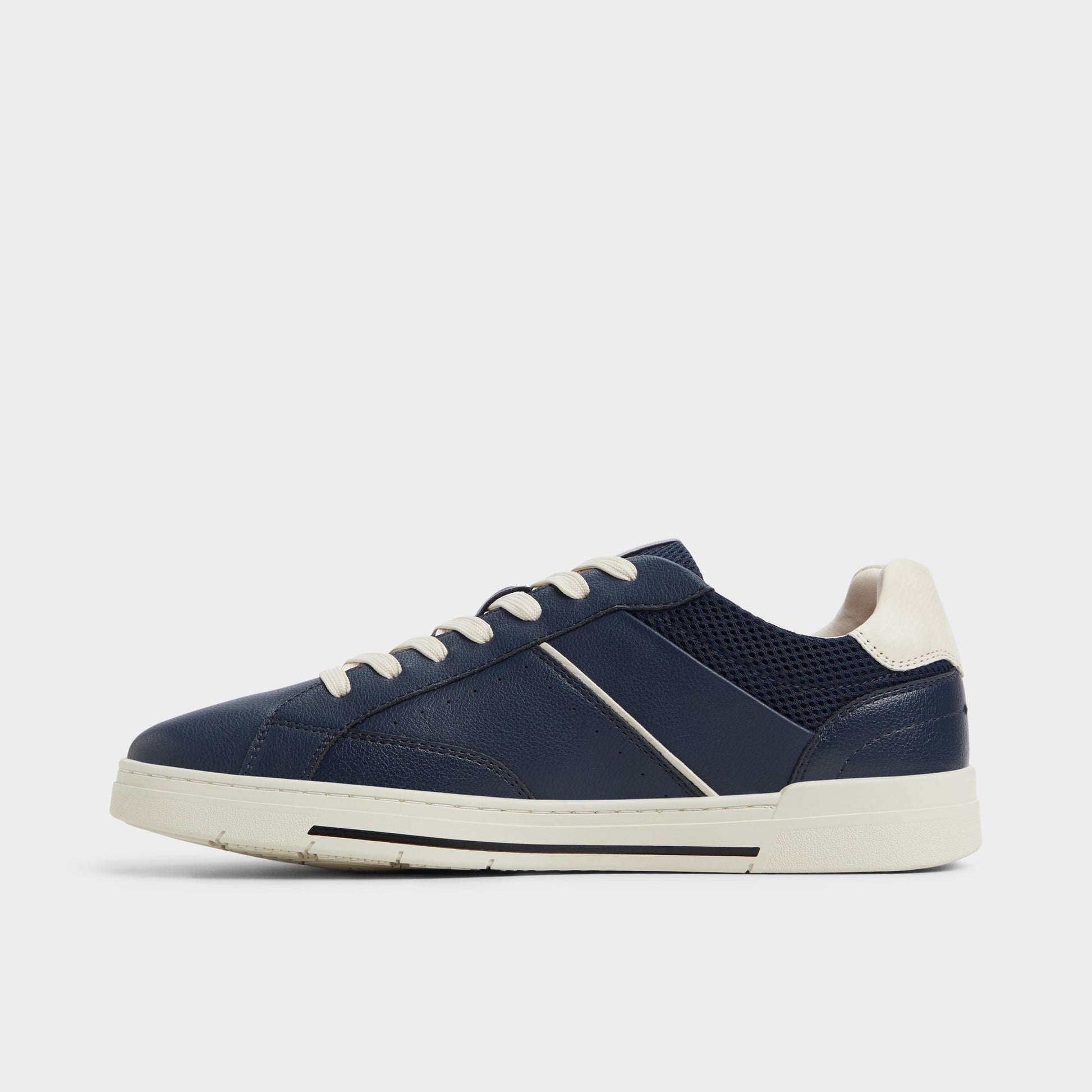 Side view of Other Navy Matchpoint Low top sneaker