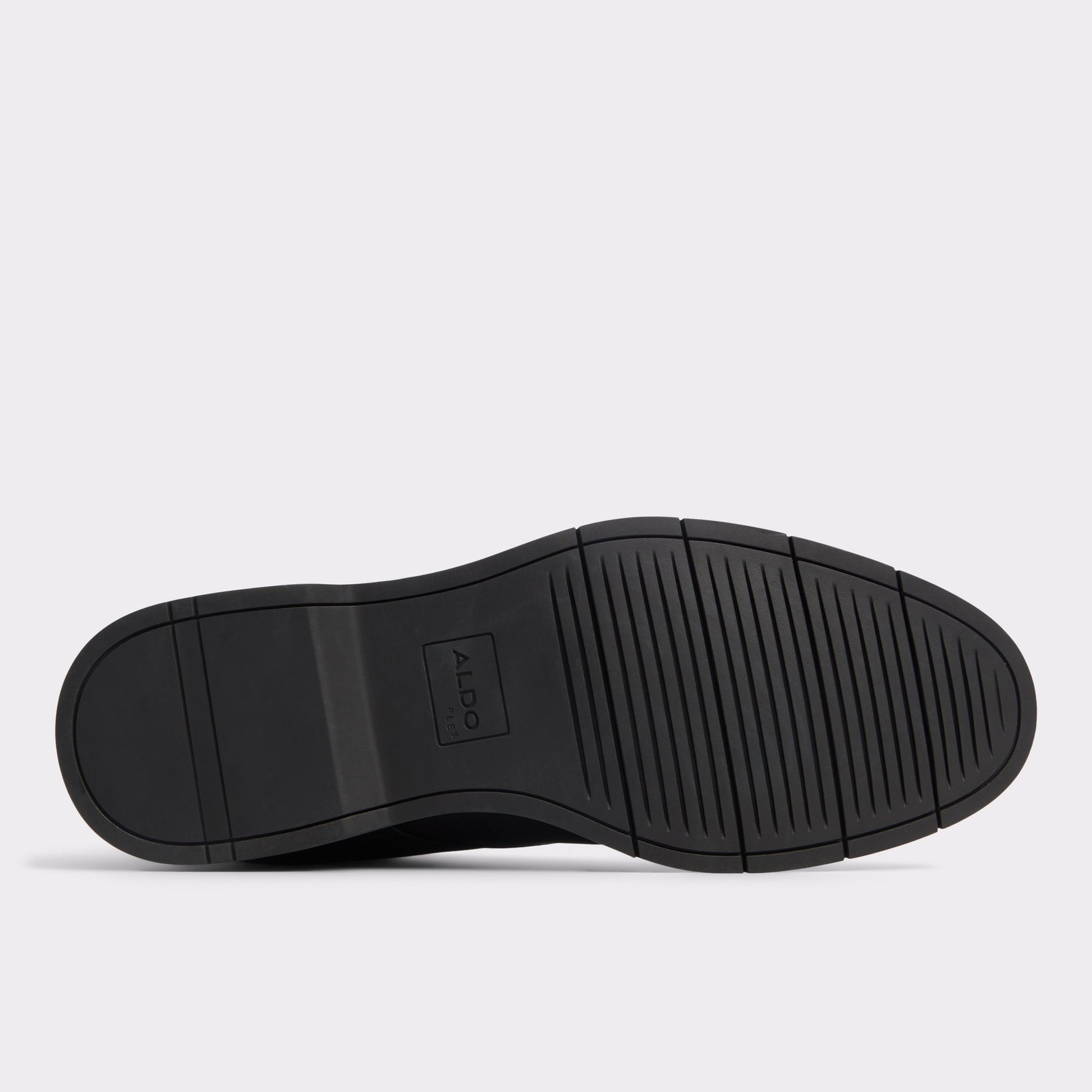 View of Black Brisbane Lace-up boot's sole