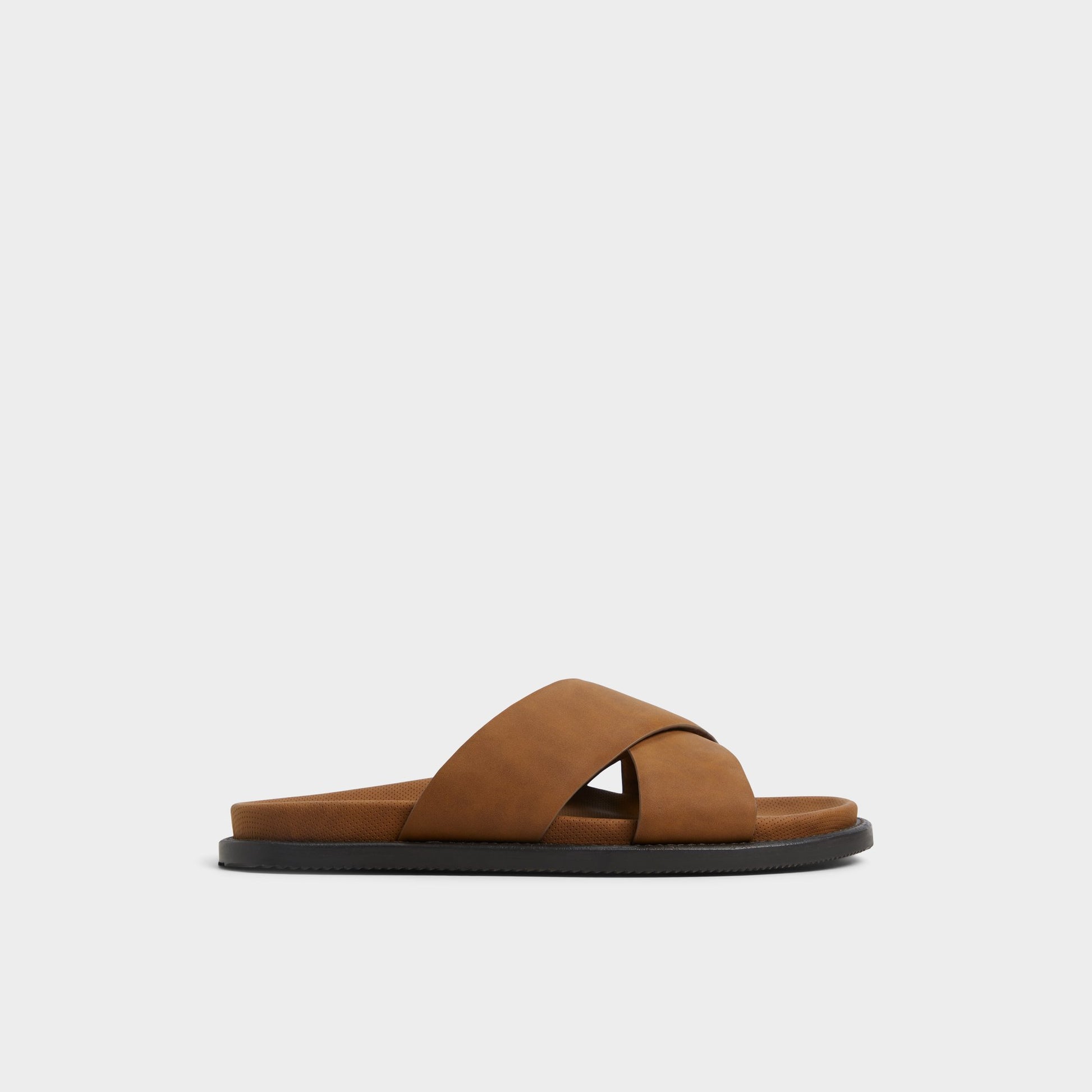 Main View of Cognac Marrin Slide sandal for Mens