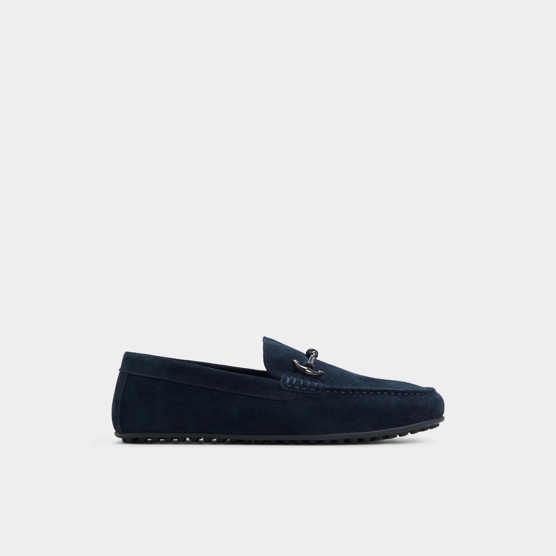 Main View of Navy Wilbart Driving shoe for Mens