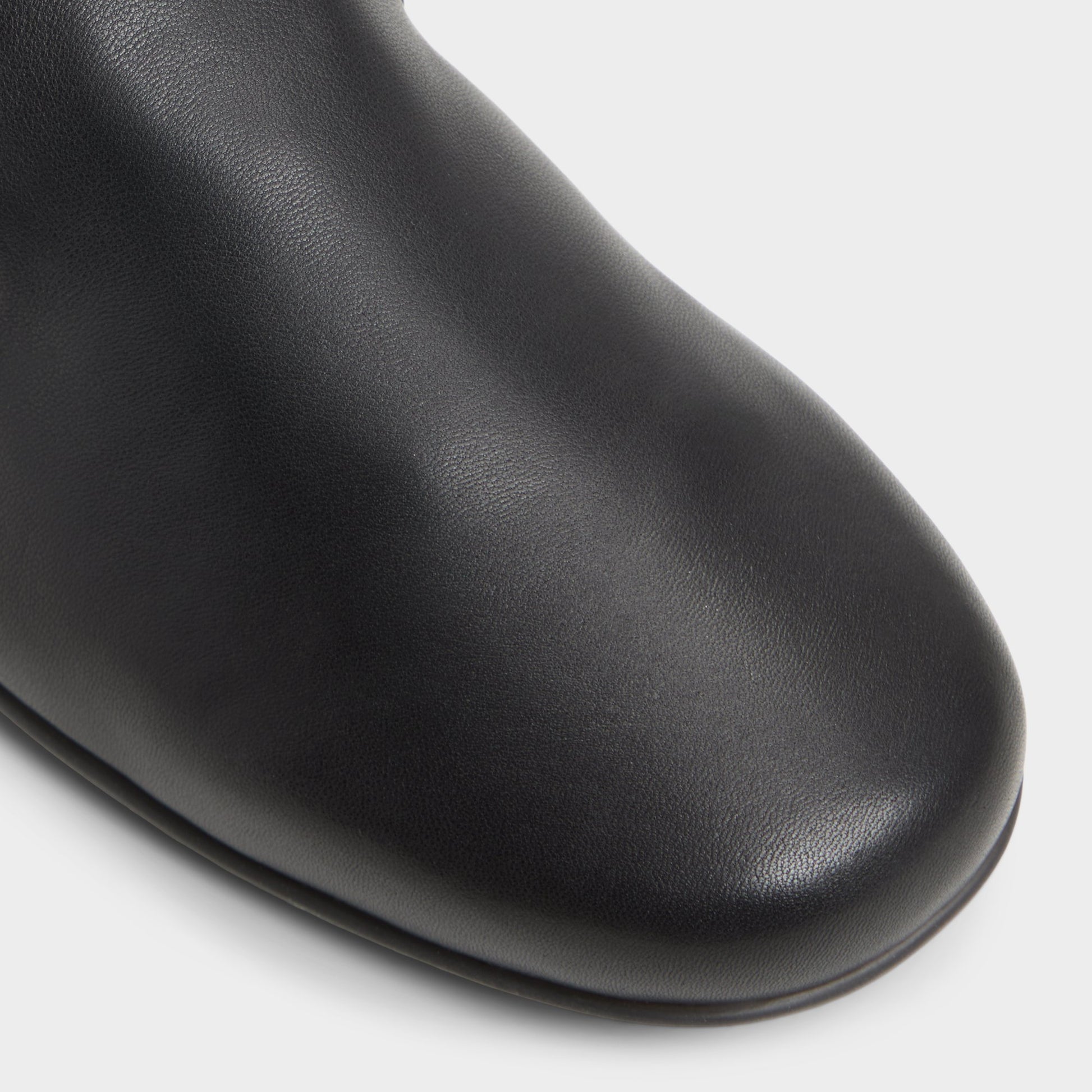 Close-up of the Black Resolute Driving shoe
