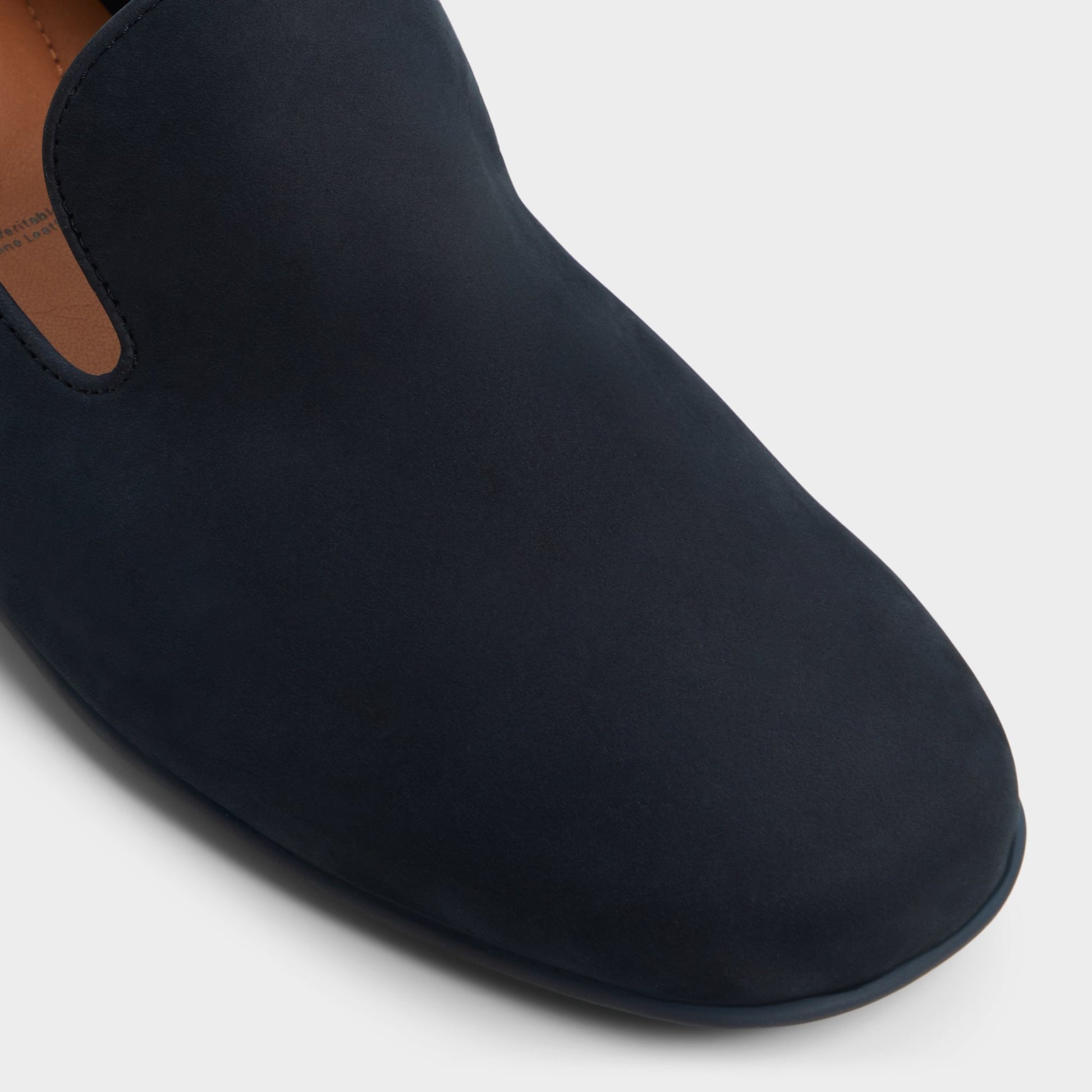 Close-up of the Navy Resolute Driving shoe