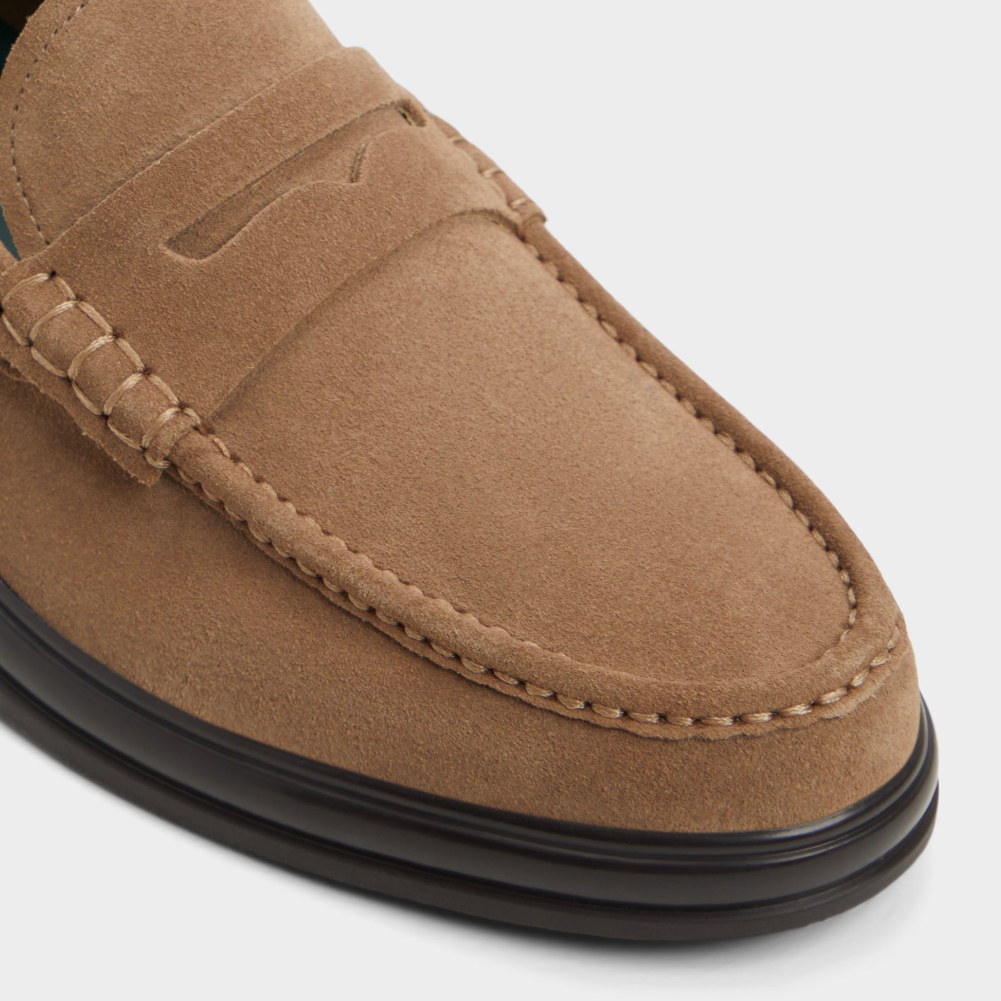 Close-up of the Other Brown Tucker Loafer