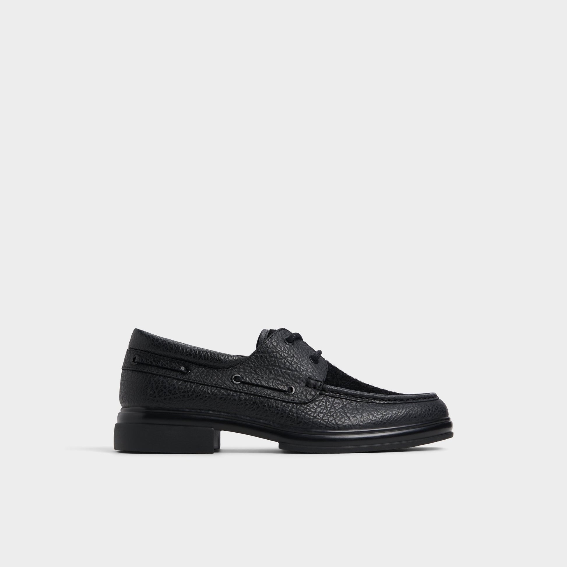 Main View of Black Seaexplorer Boat shoe for Mens