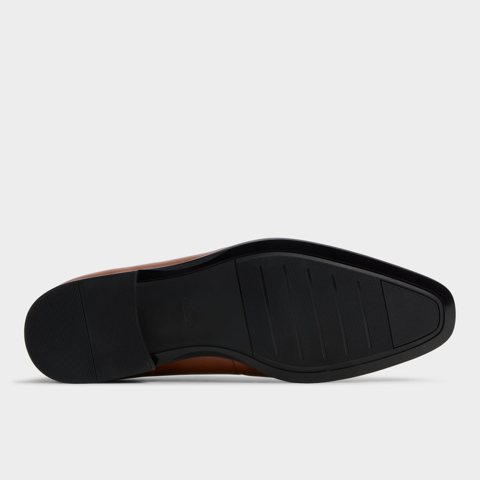 View of Cognac Daniells Derby shoe's sole