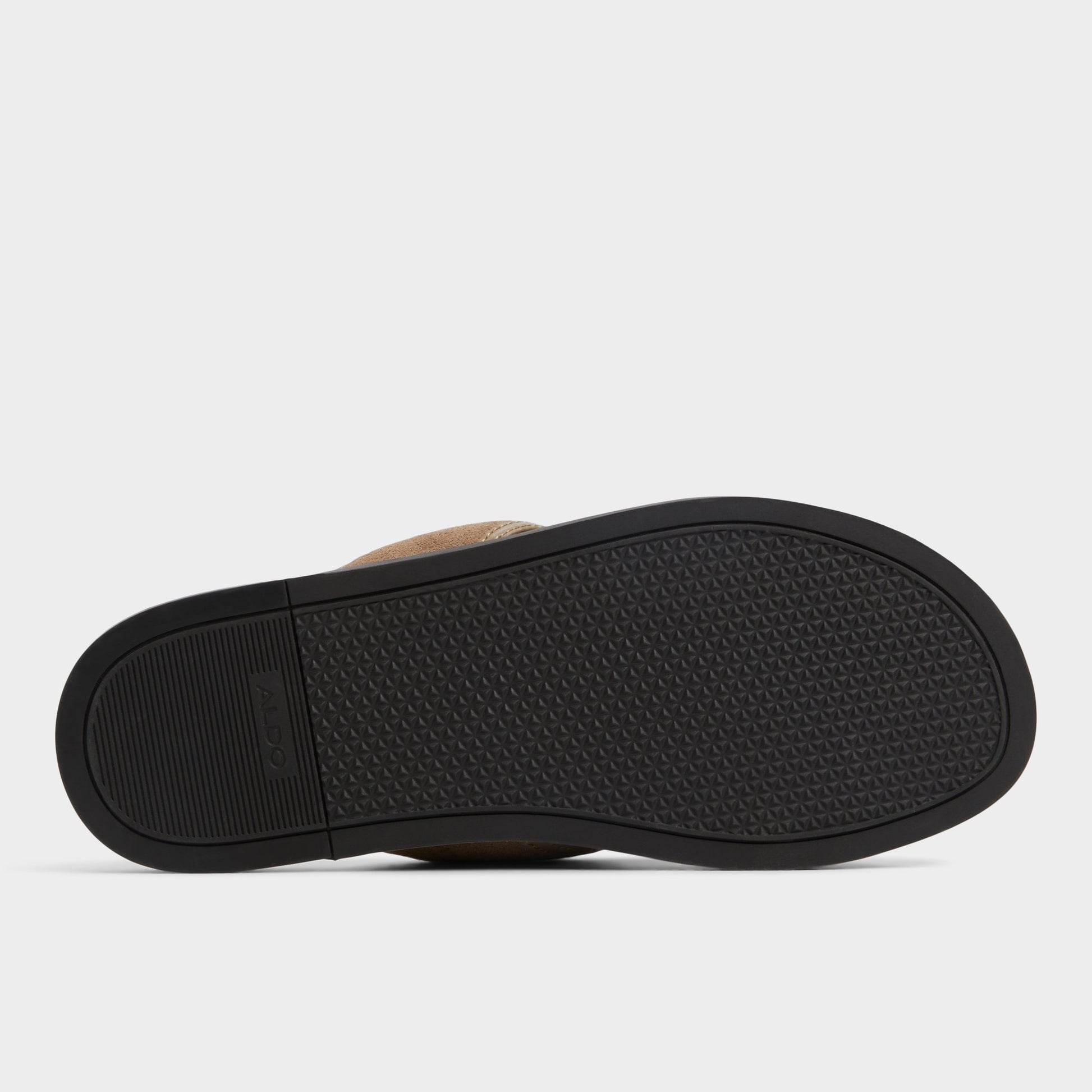 View of Other Brown Olino Slide sandal's sole