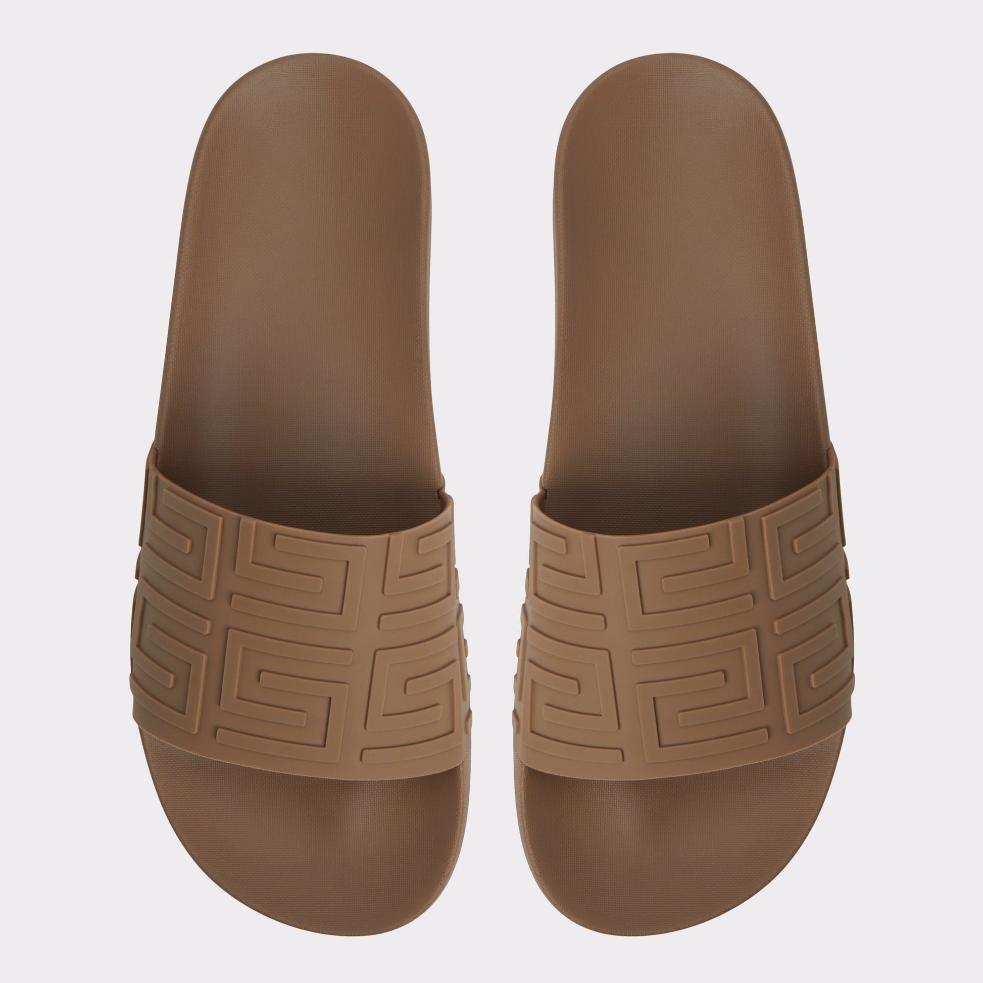Top-down view of the Other Brown Atrani Slide sandal