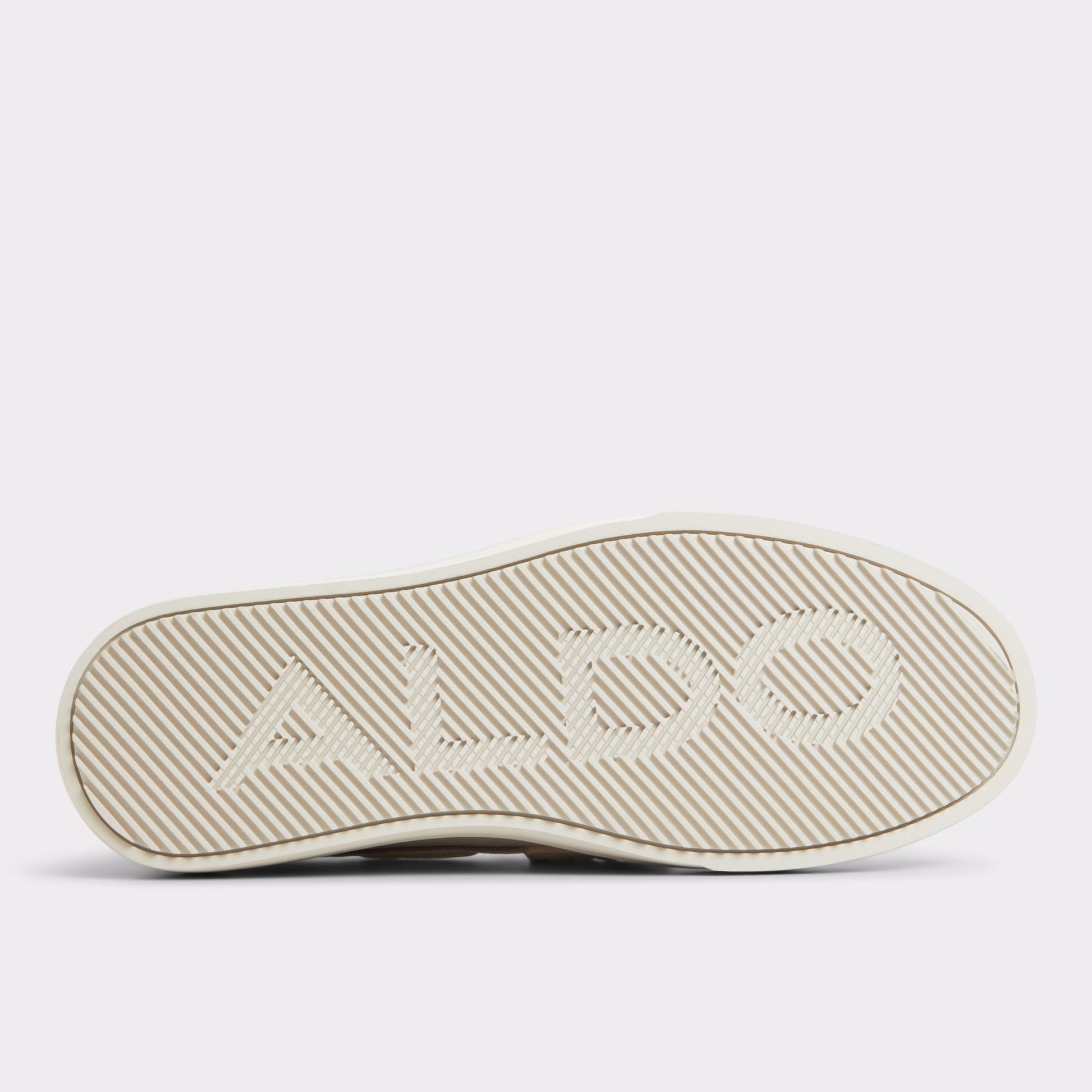 View of Light Beige Seafarer Boat shoe's sole