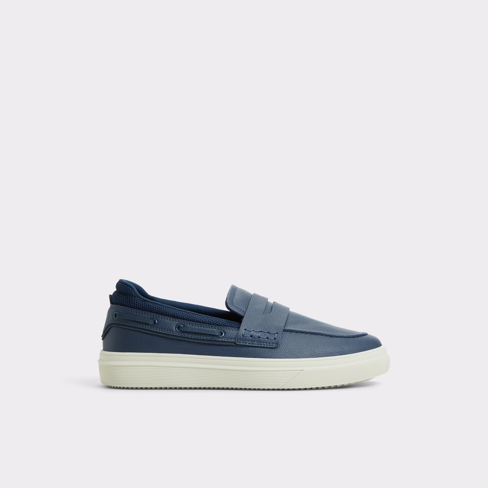 Main View of Navy Seafarer Boat shoe for Mens