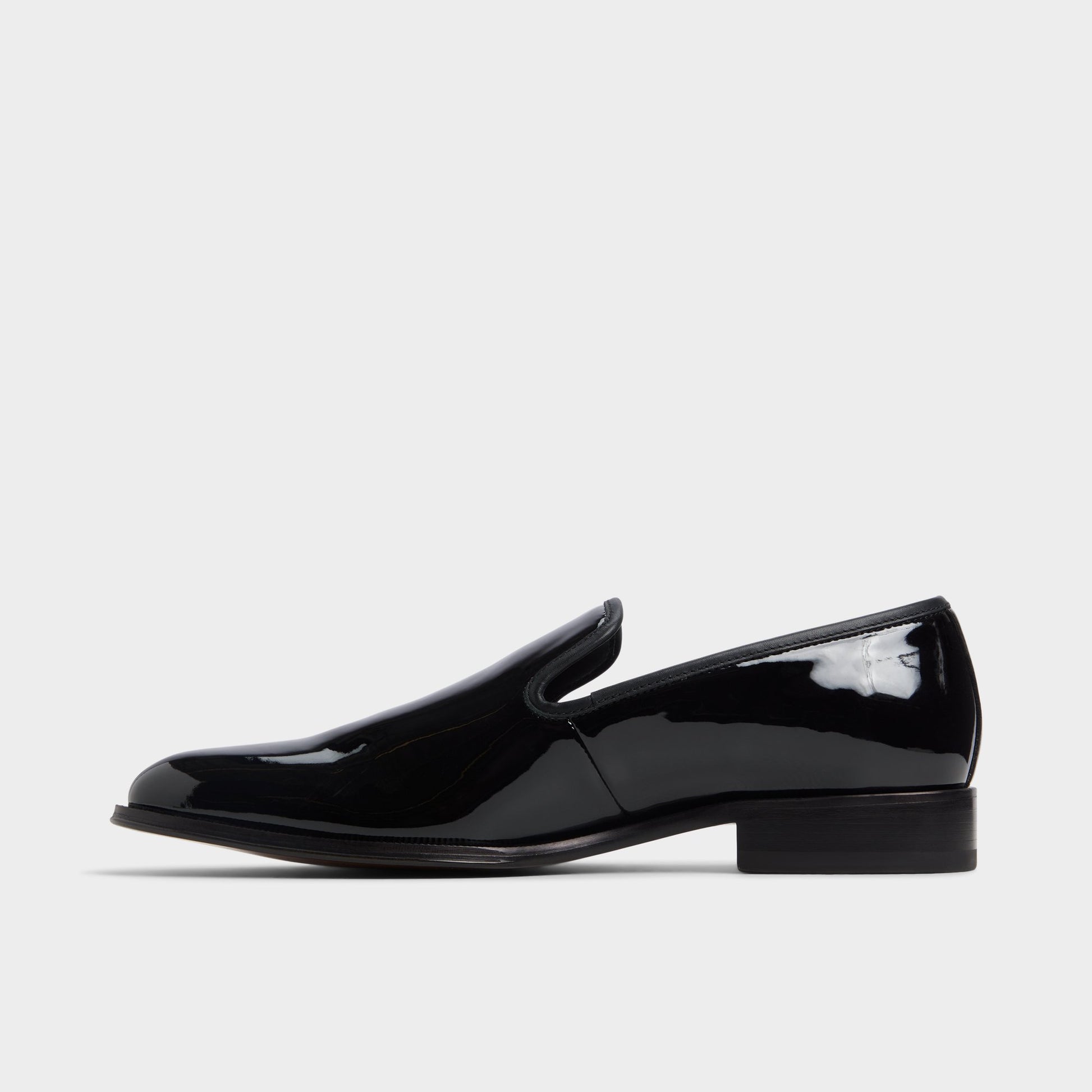 Side view of Black Pendleton Loafer