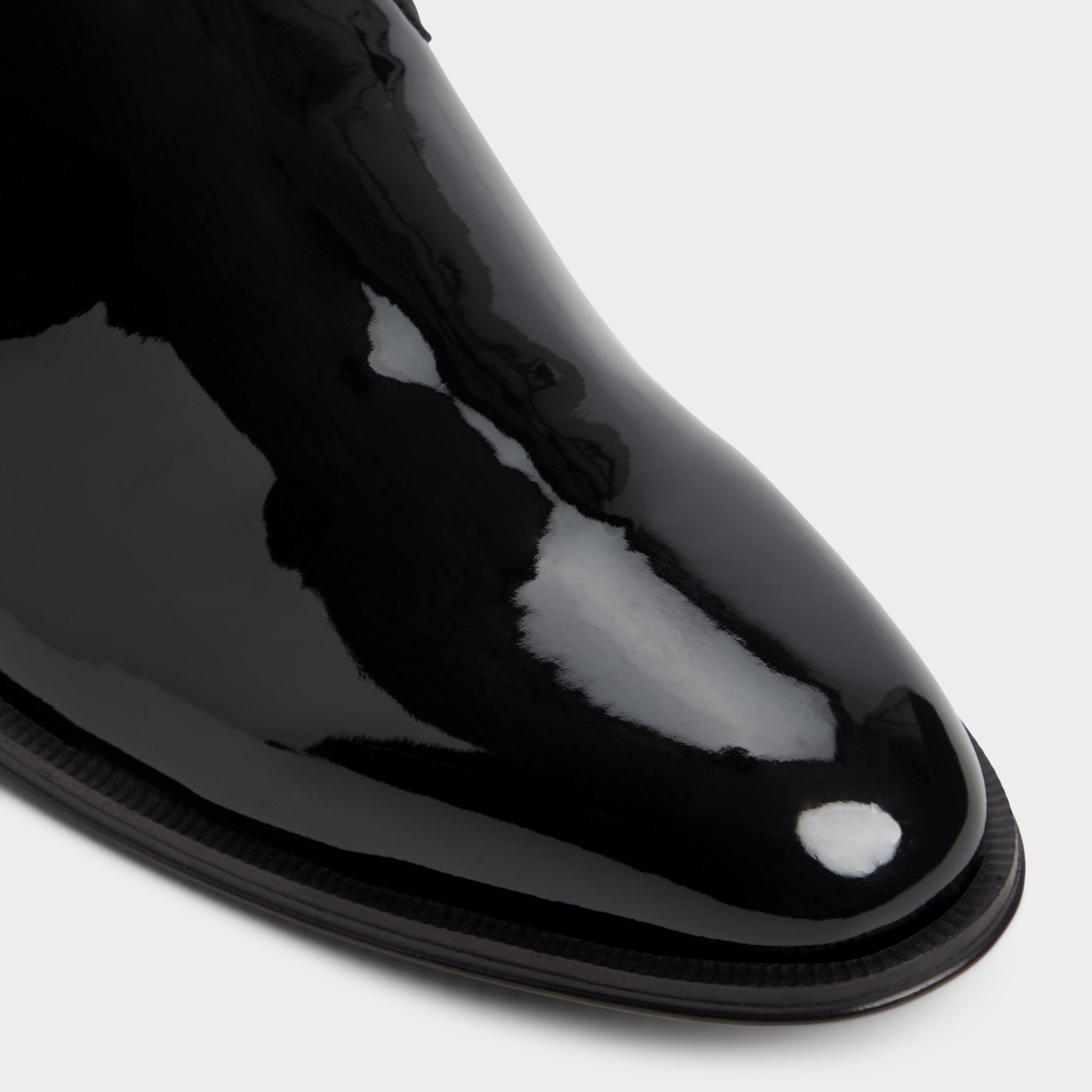 Close-up of the Black Pendleton Loafer