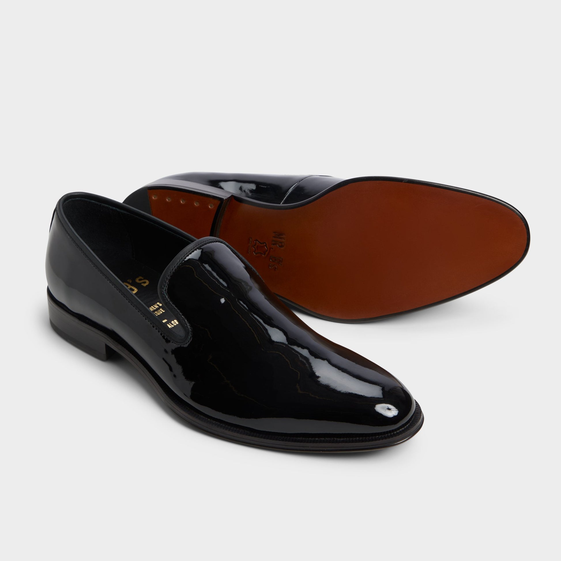 Highlighted view of a pair of Black Pendleton Loafers