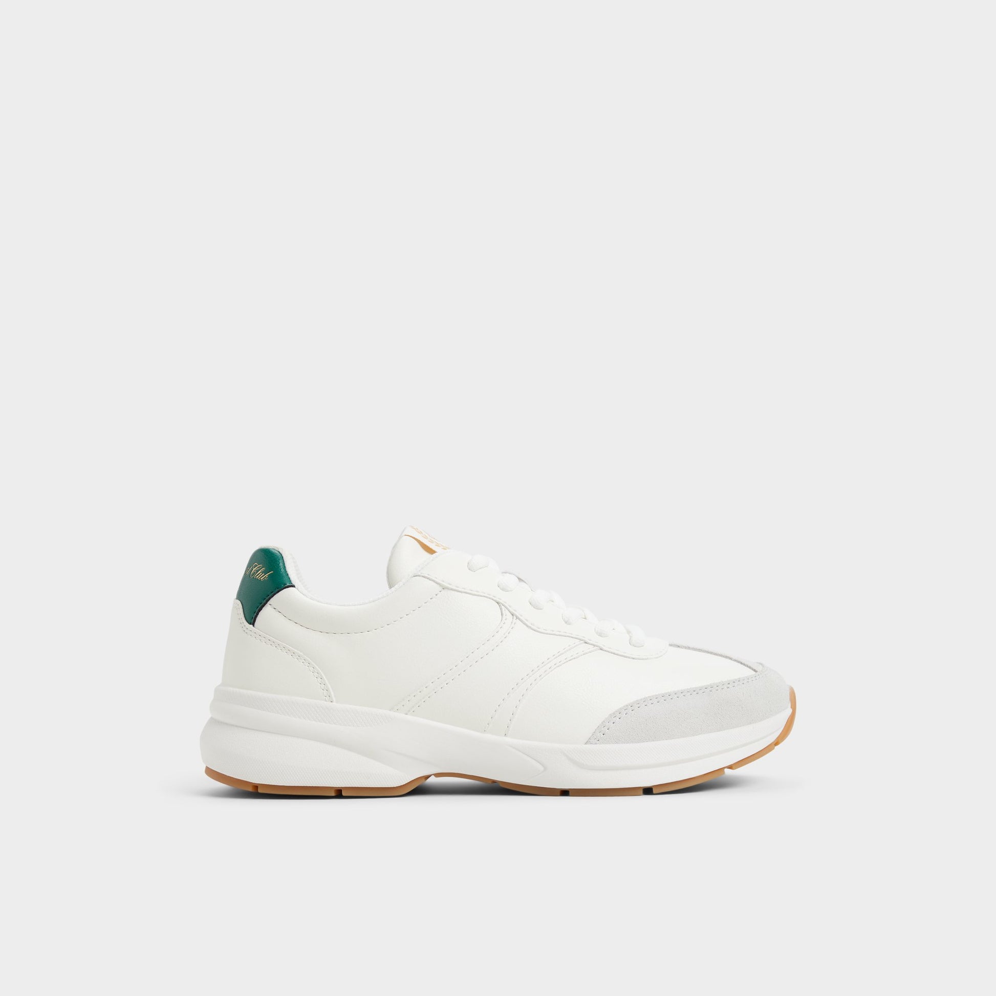 Main View of White Combo Clubchic Jogger sneaker for Womens