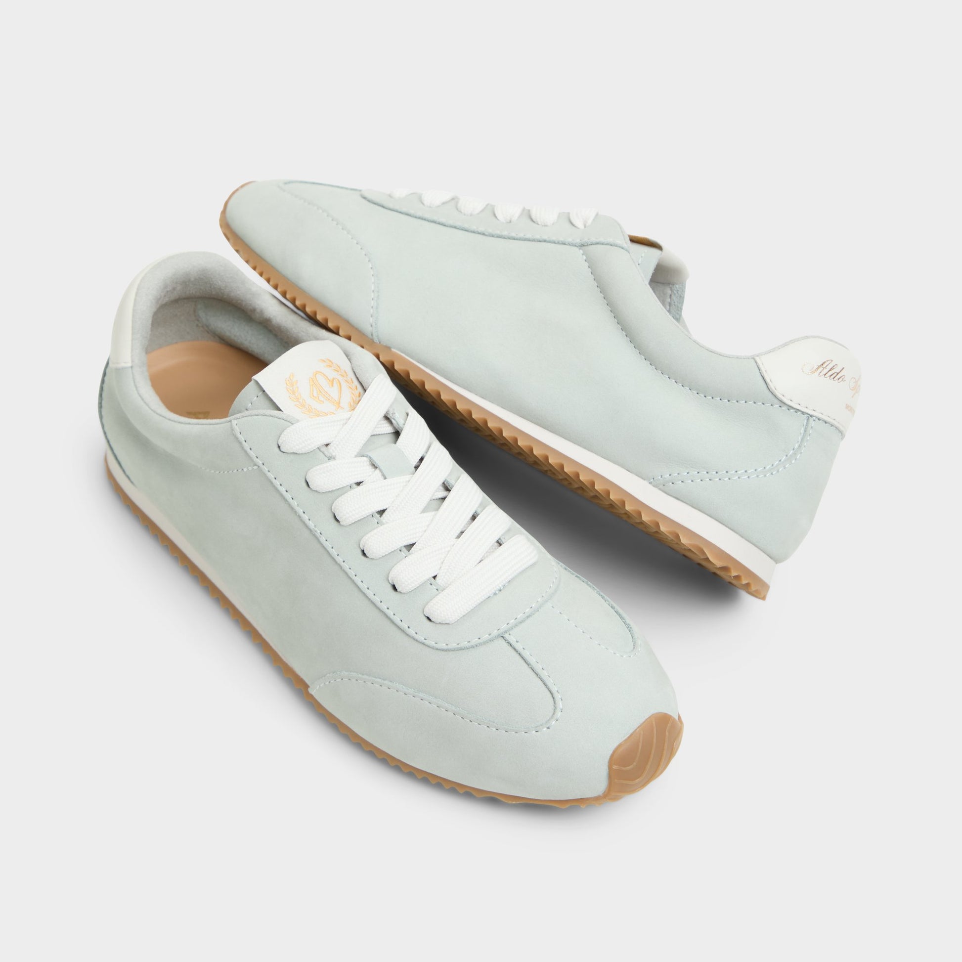 Highlighted view of a pair of Other Green Carefree Jogger sneakers
