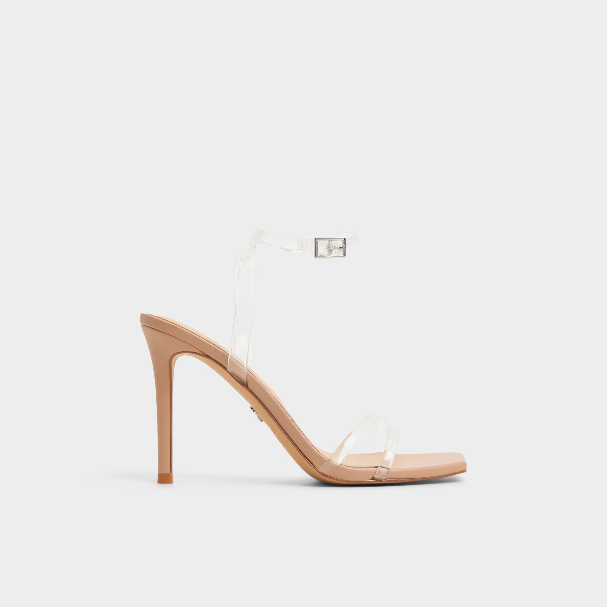 Main View of Tan Acantha Strappy heeled sandal for Womens