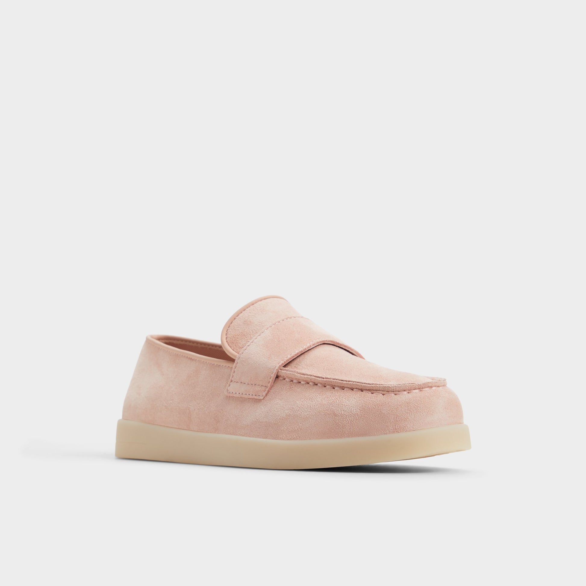Three-quarter angle of Other Pink Seastroll Loafer's front side
