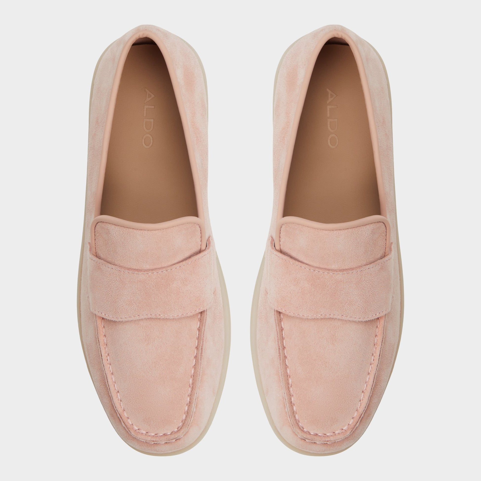 Top-down view of the Other Pink Seastroll Loafer