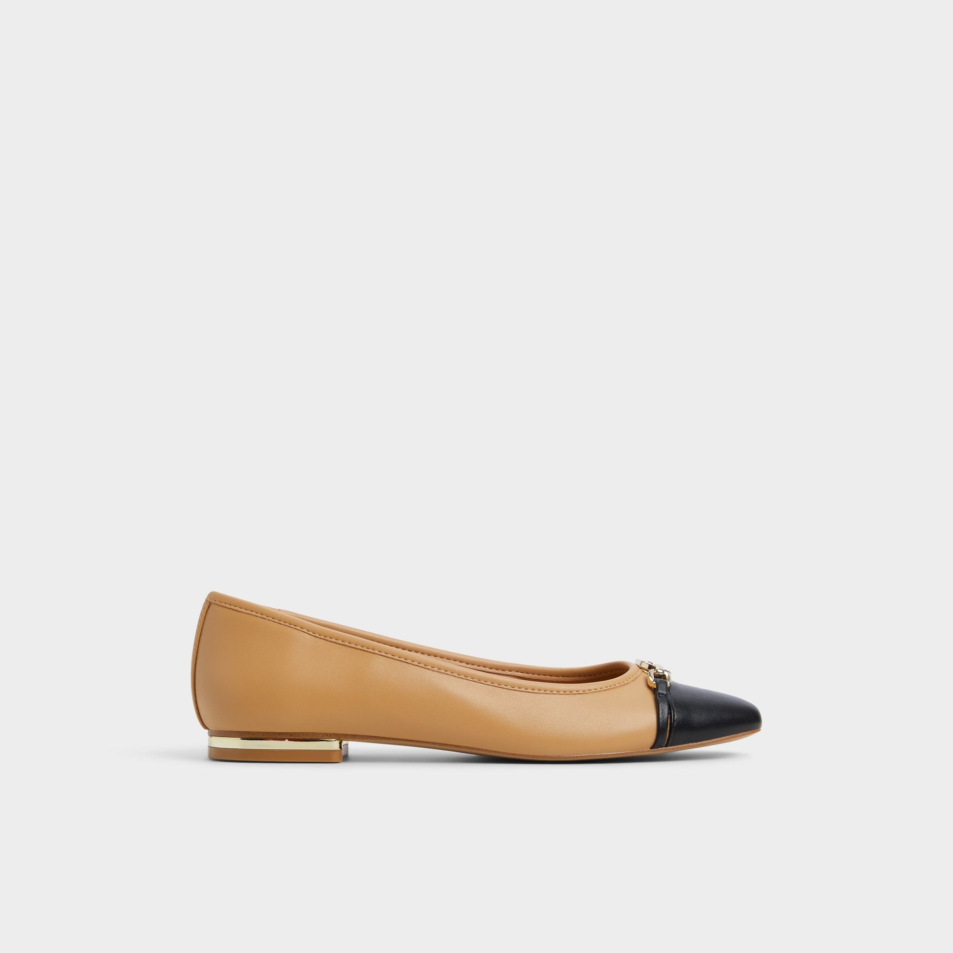 Main View of Beige Krishelle Ballerina for Womens